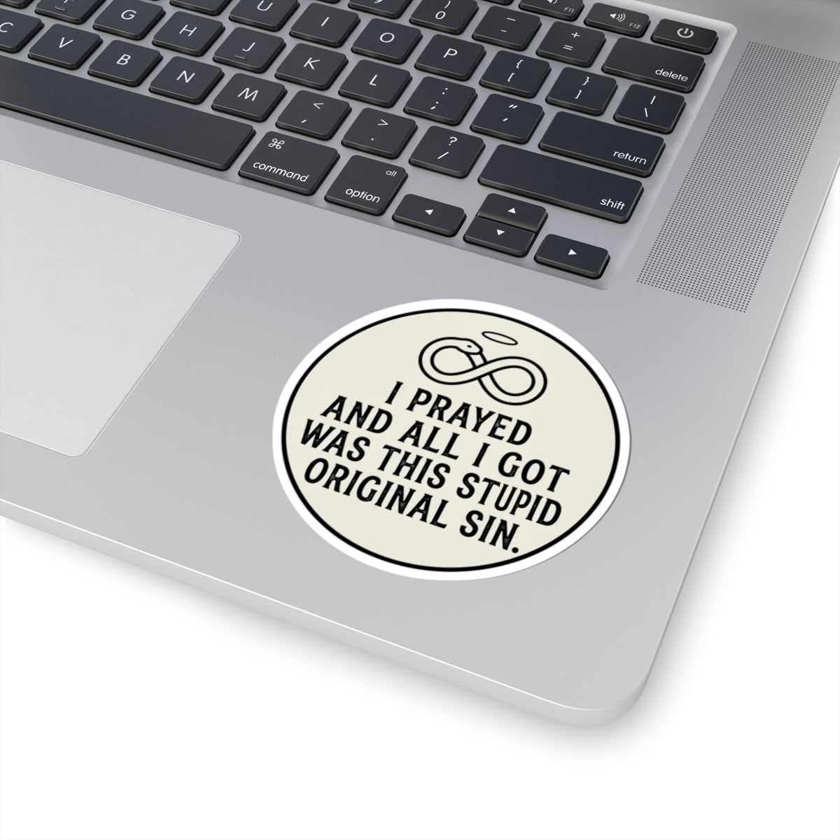 "Good Book Series Original Sin" Sticker — Main