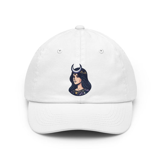 Color: White | The Cosmic Tarot (High Priestess) Dad Hat