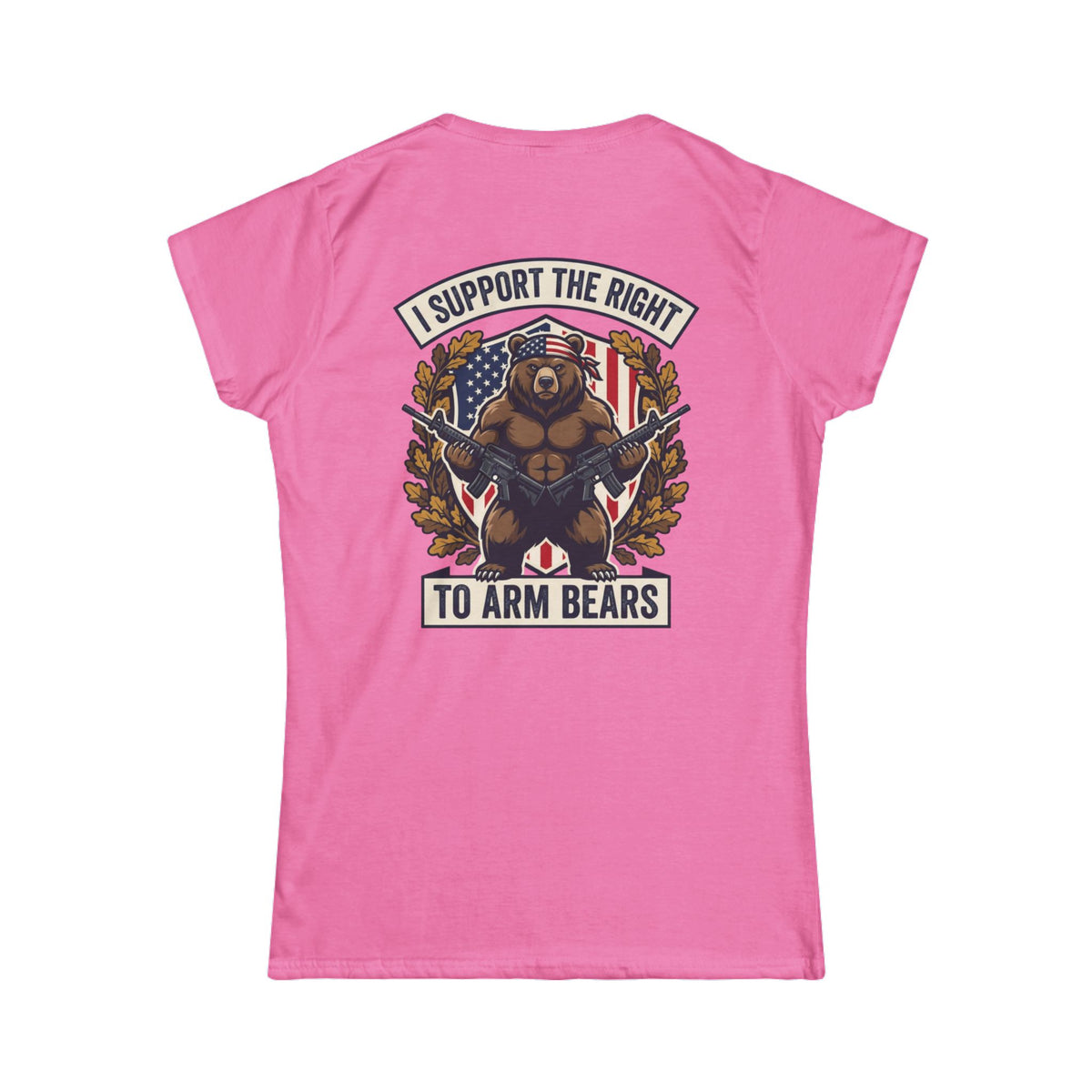 Color: Azalea | Right to Arm Bears Women's Tee