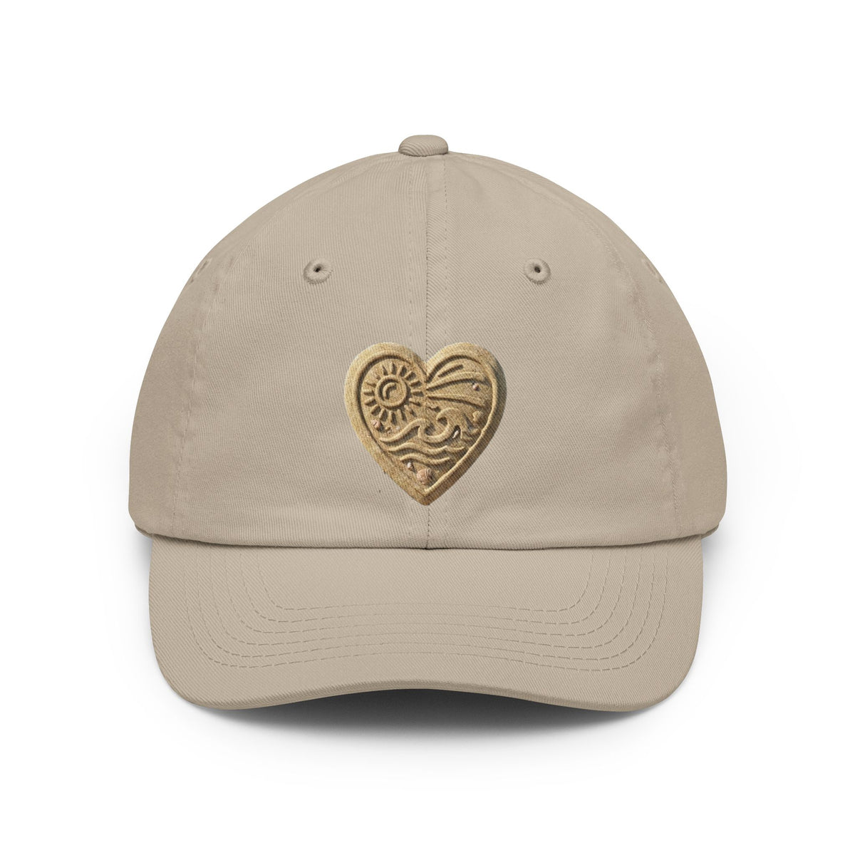Color: Stone | I Luv The Beach Dad Hat