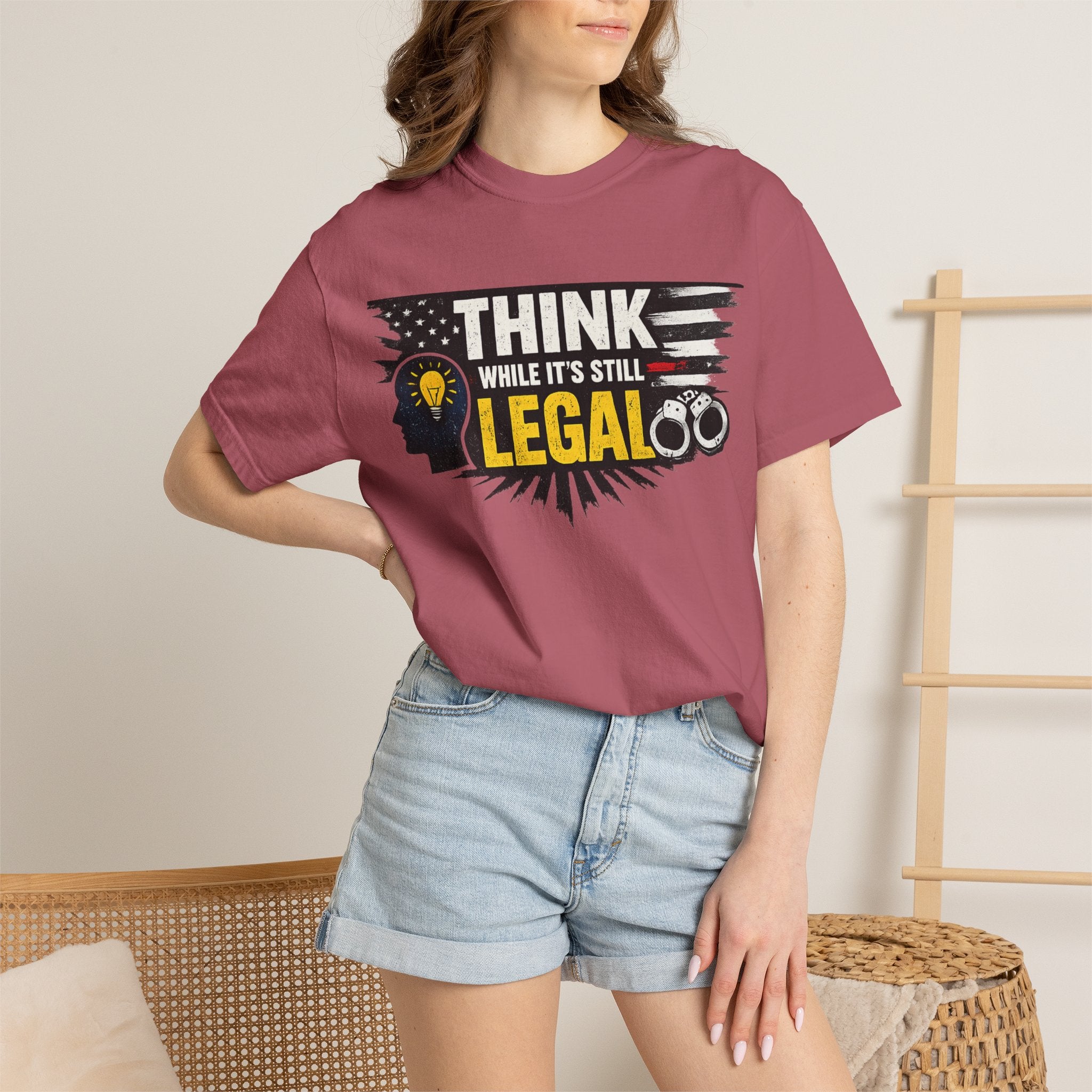 "The Endangered Species Act (For Your Brain)" Unisex Garment-Dyed T-shirt