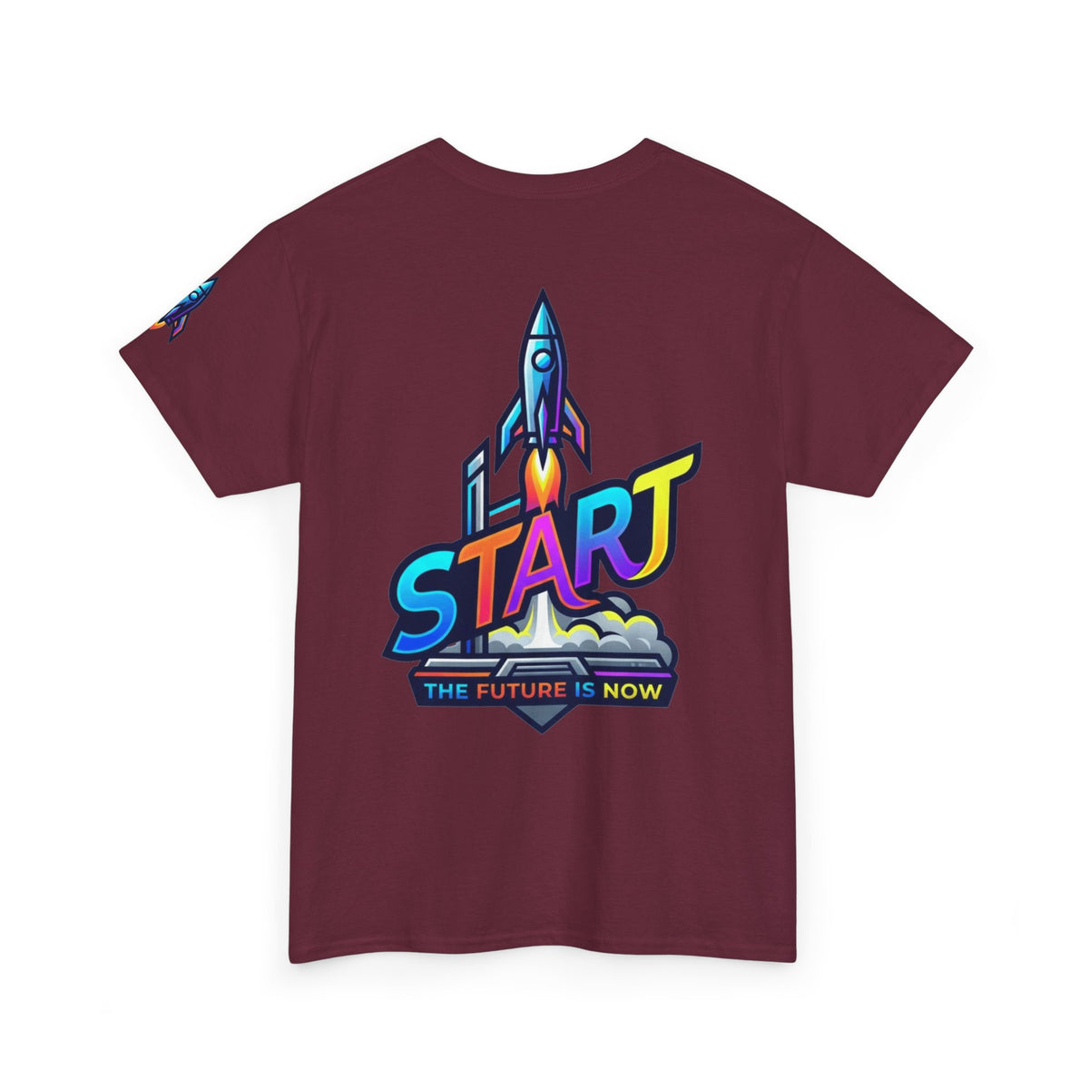 "Start The Future Is Now" Premium Graphic Tee