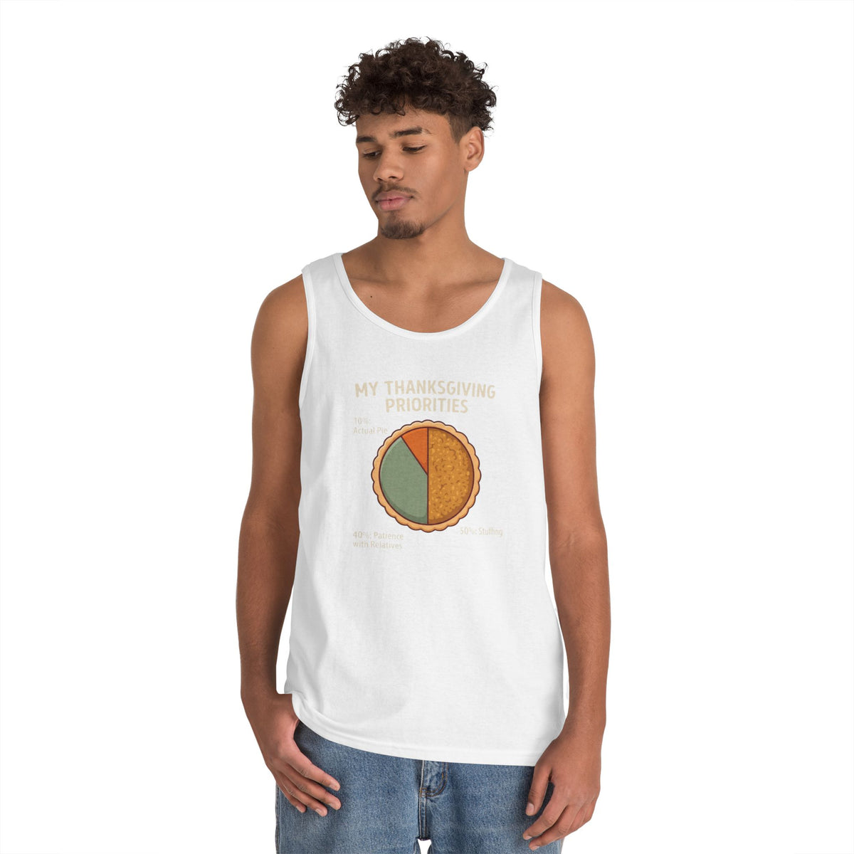 "My Thanksgiving Priorites" Tank Top