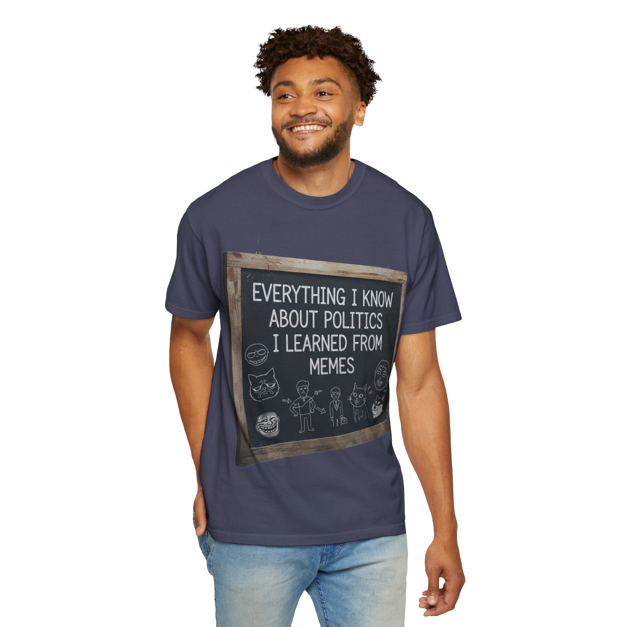 "The Objective Scientist" Unisex Garment-Dyed T-shirt