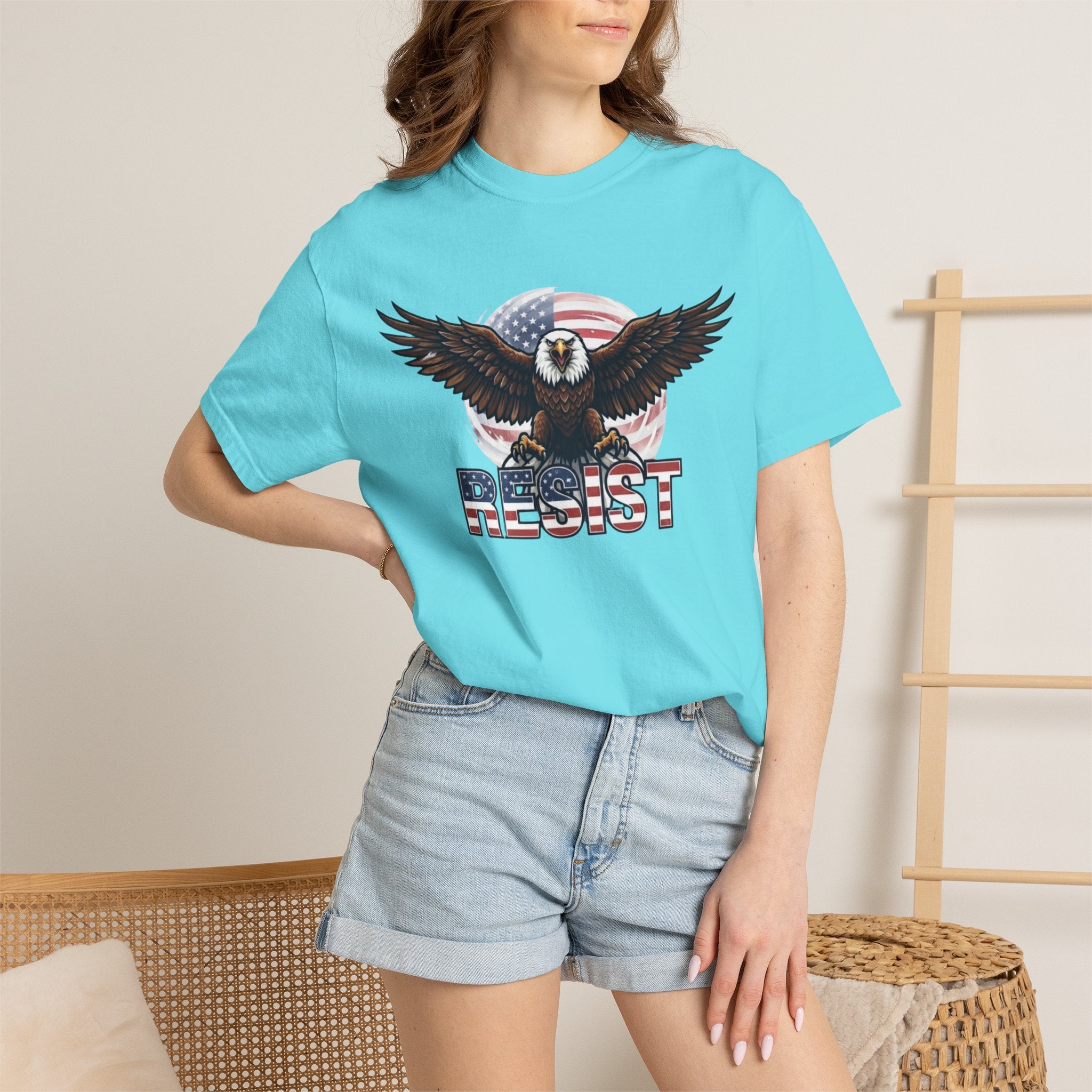"Resist" Unisex Garment-Dyed Tee