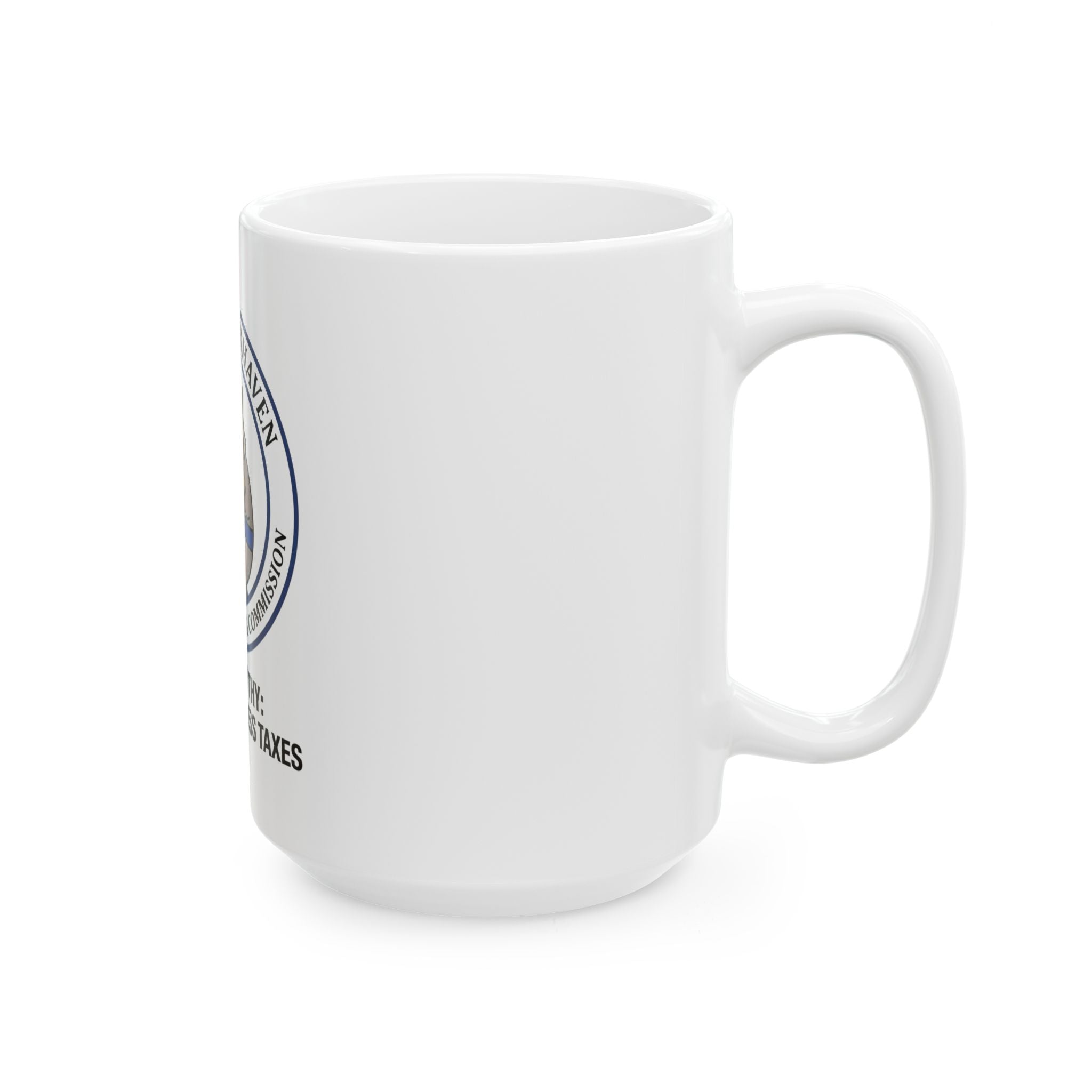 "Jimothy" White Ceramic Mug