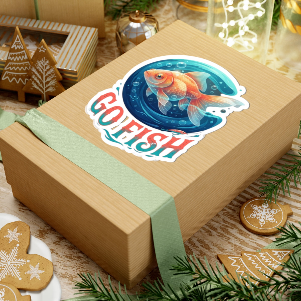 "Go Fish" Sticker — Main