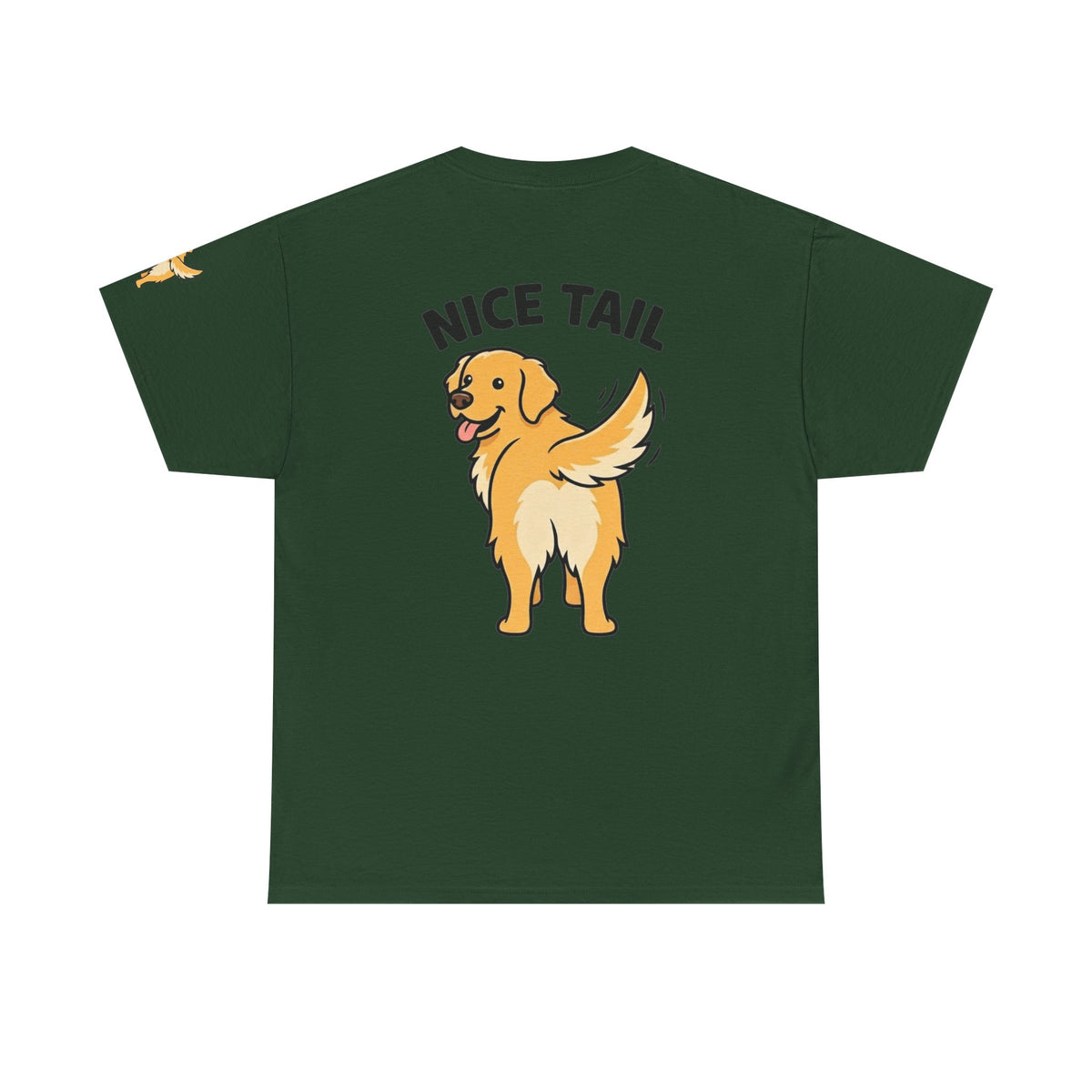 Color: Forest Green | Nice Tail Premium Graphic Tee