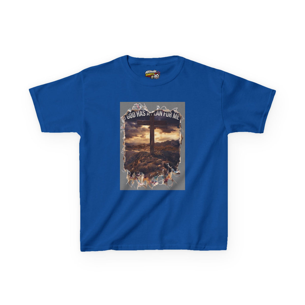 "God Has A Plan For Me" Kids Tee