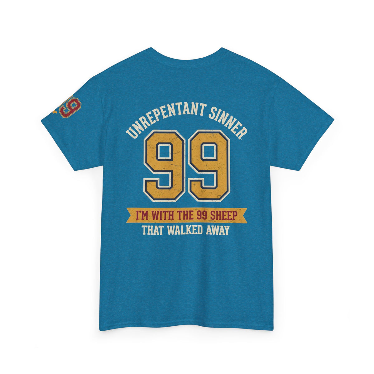 "Good Book Series 99 Unrepentant Sinner" Premium Graphic Tee