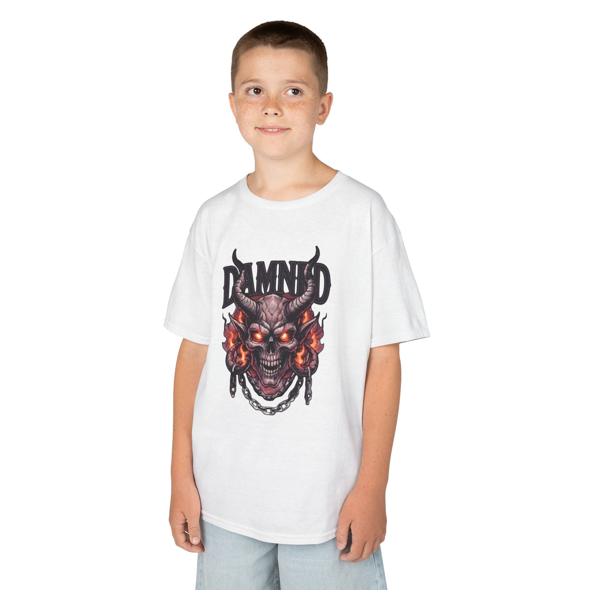 Color: White | Damned Kids Tee