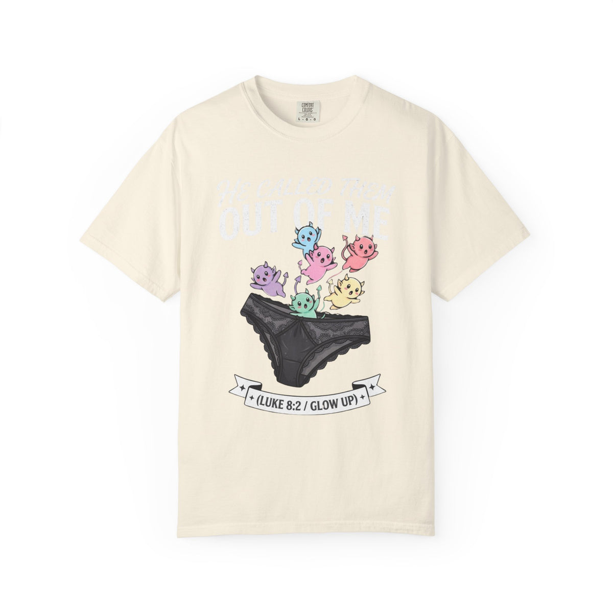 "Good Book Series He Called Them Out Of Me" Unisex Garment-Dyed Tee