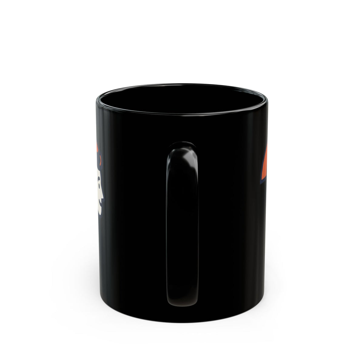 "Main Character Energy" Black Ceramic Mug — Graphic
