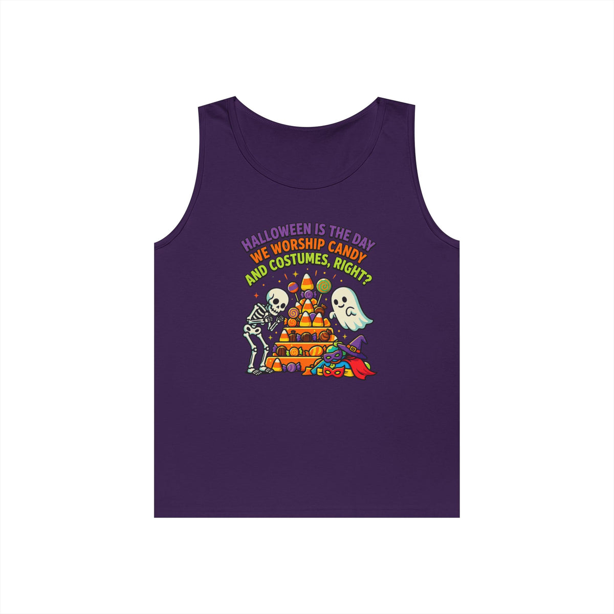 Color: Purple | Worship Candy Tank Top