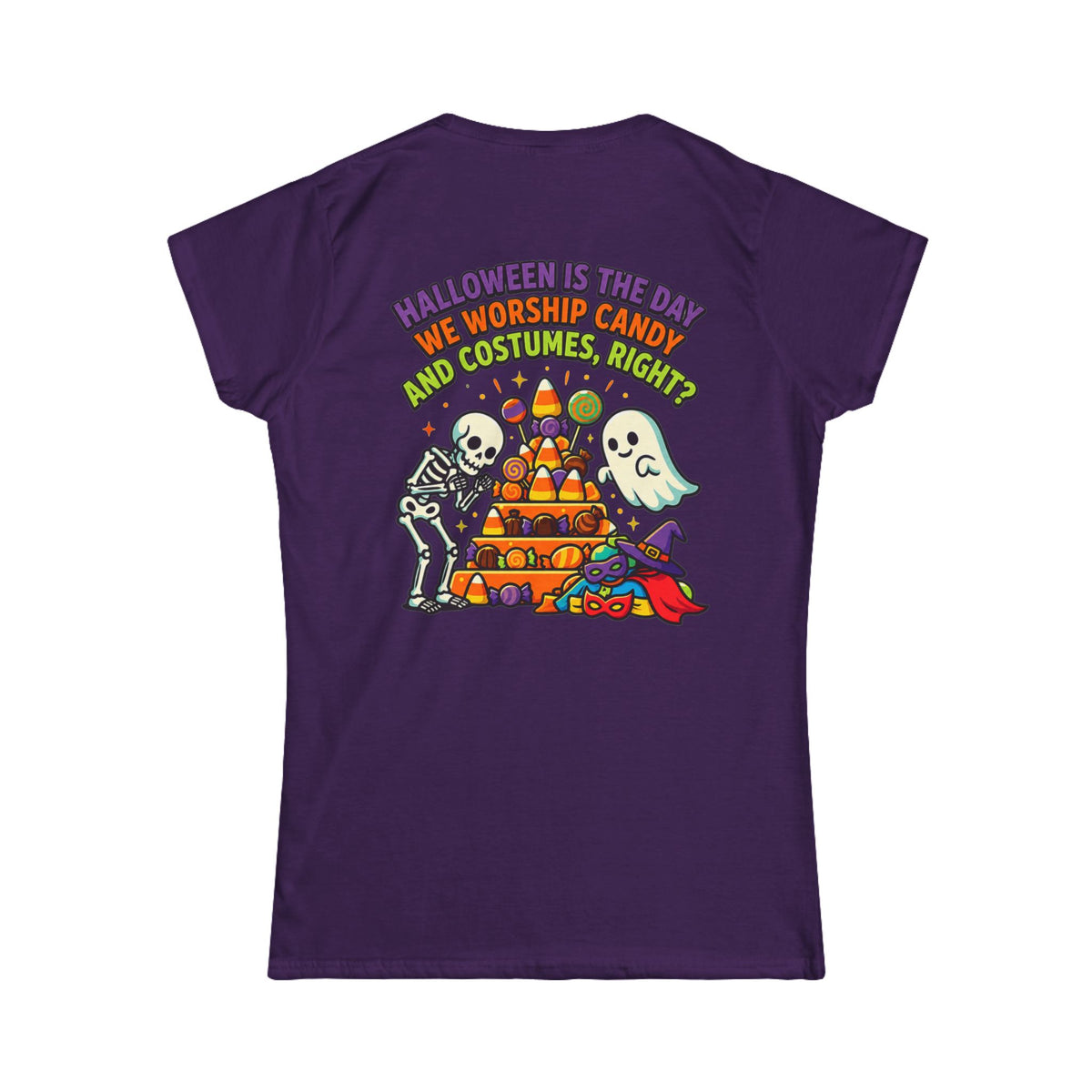 Color: Purple | Worship Candy Women's Tee