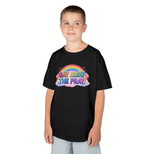 "Gay Away The Pray" Kids Tee