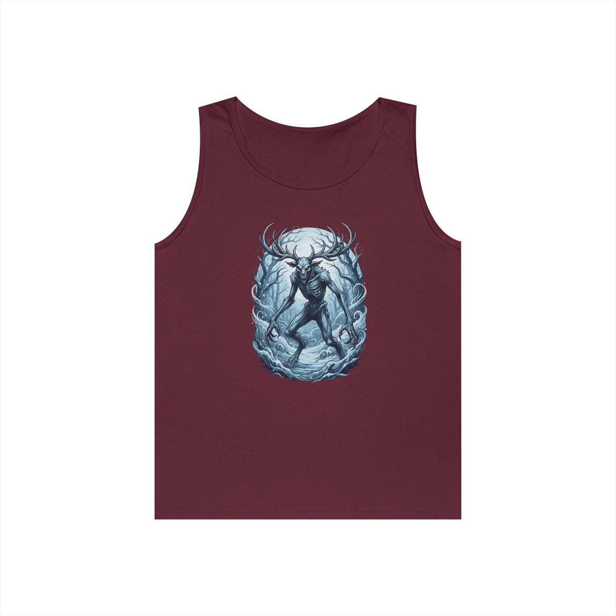 Color: Maroon | Wendigo (Algonquian Folklore) Tank Top