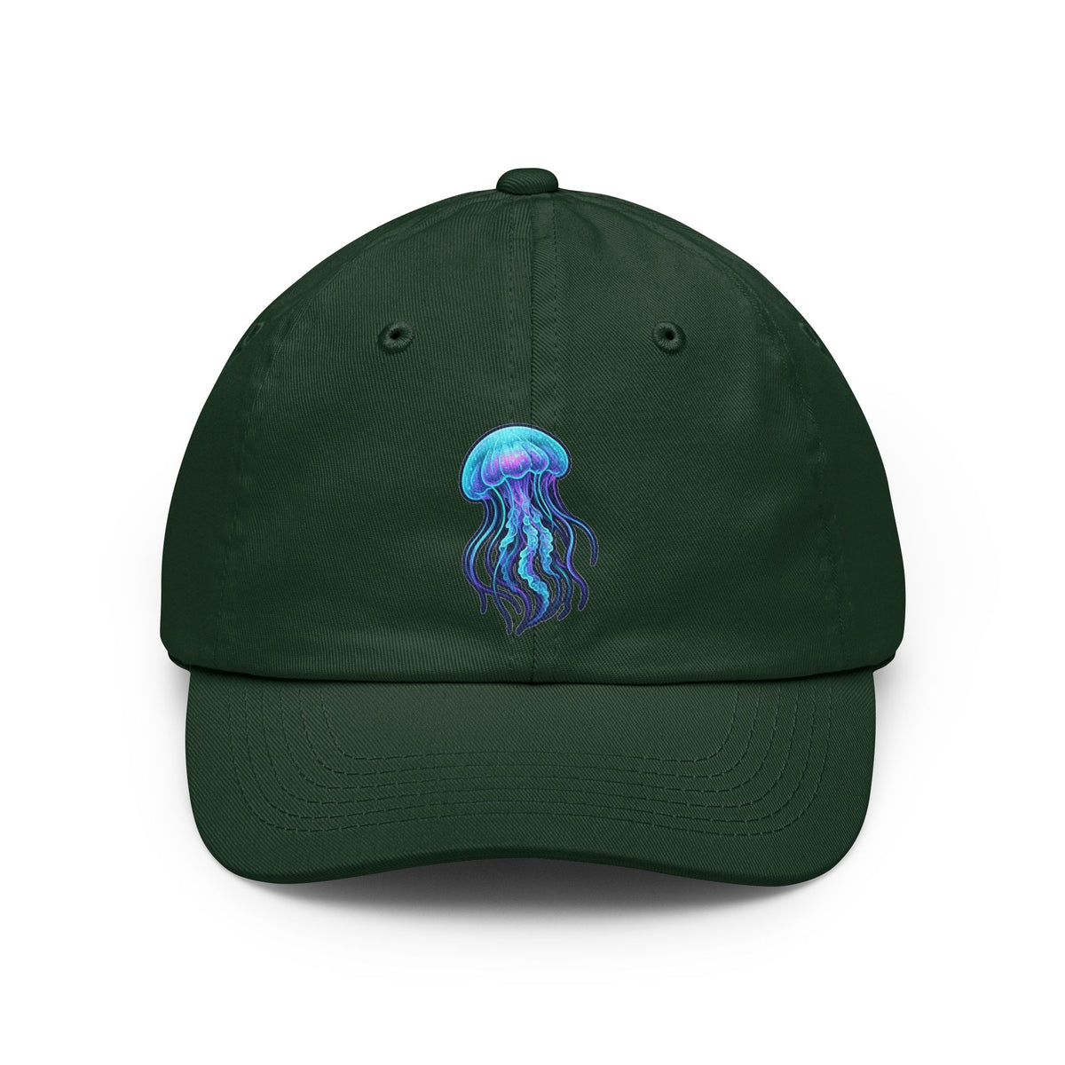 Color: Forest Green | Jelly Credible Dad Hat — Graphic