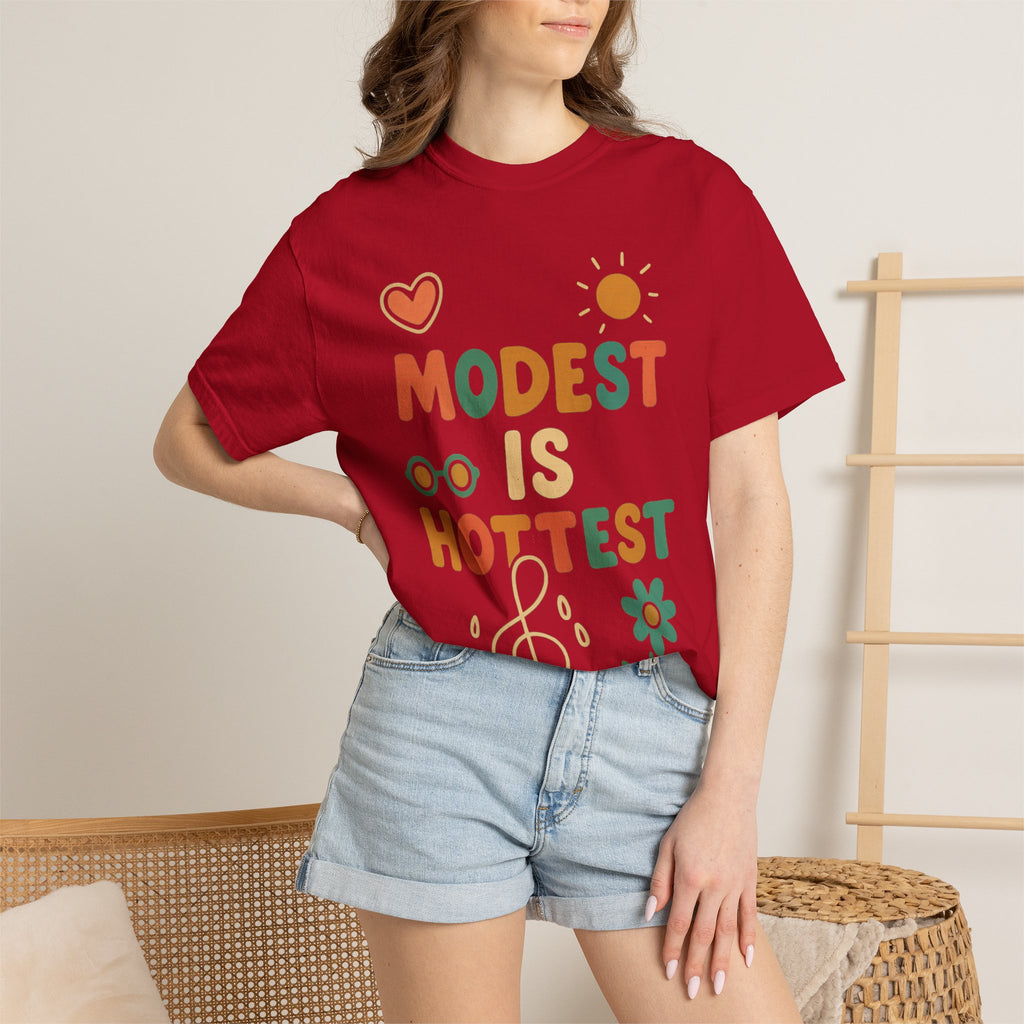 "Modest is Hottest" Unisex Garment-Dyed T-shirt