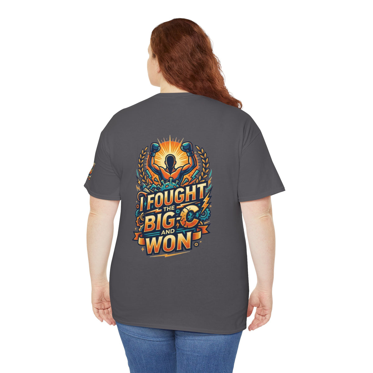 "I Fought The Big C and Won" Premium Graphic Tee