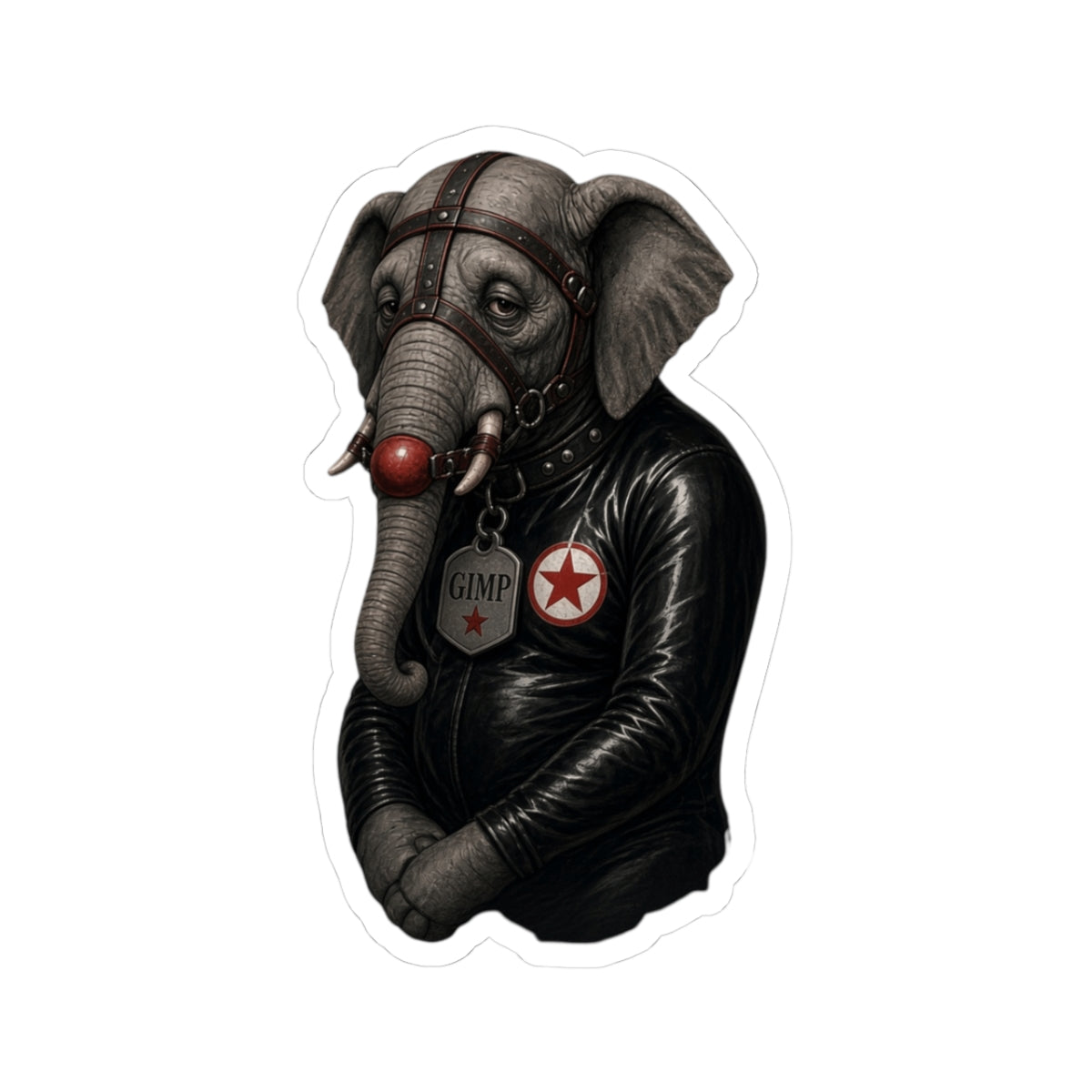 "Master and Gimp" Sticker