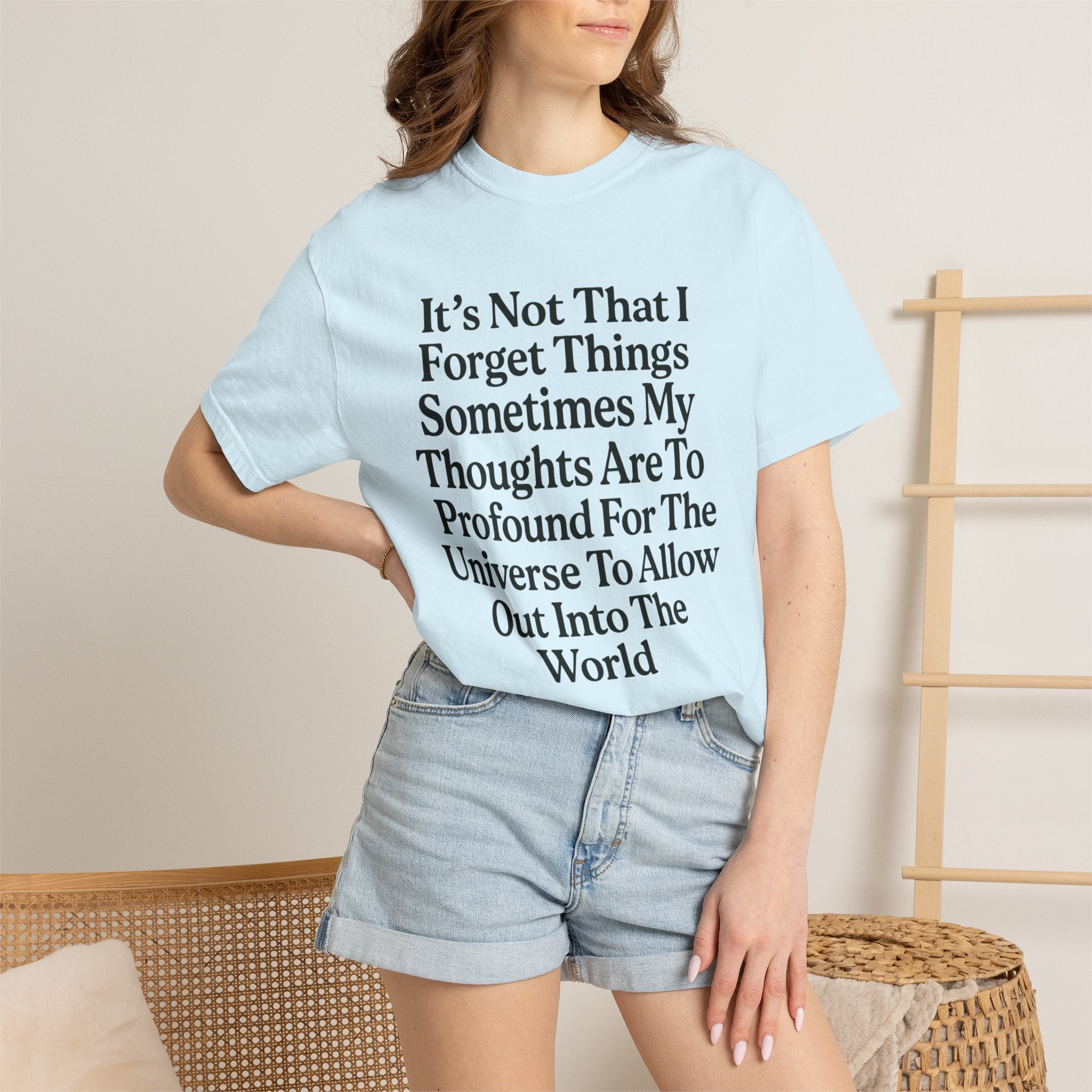 "Profound Thoughts 5" Unisex Garment-Dyed T-shirt