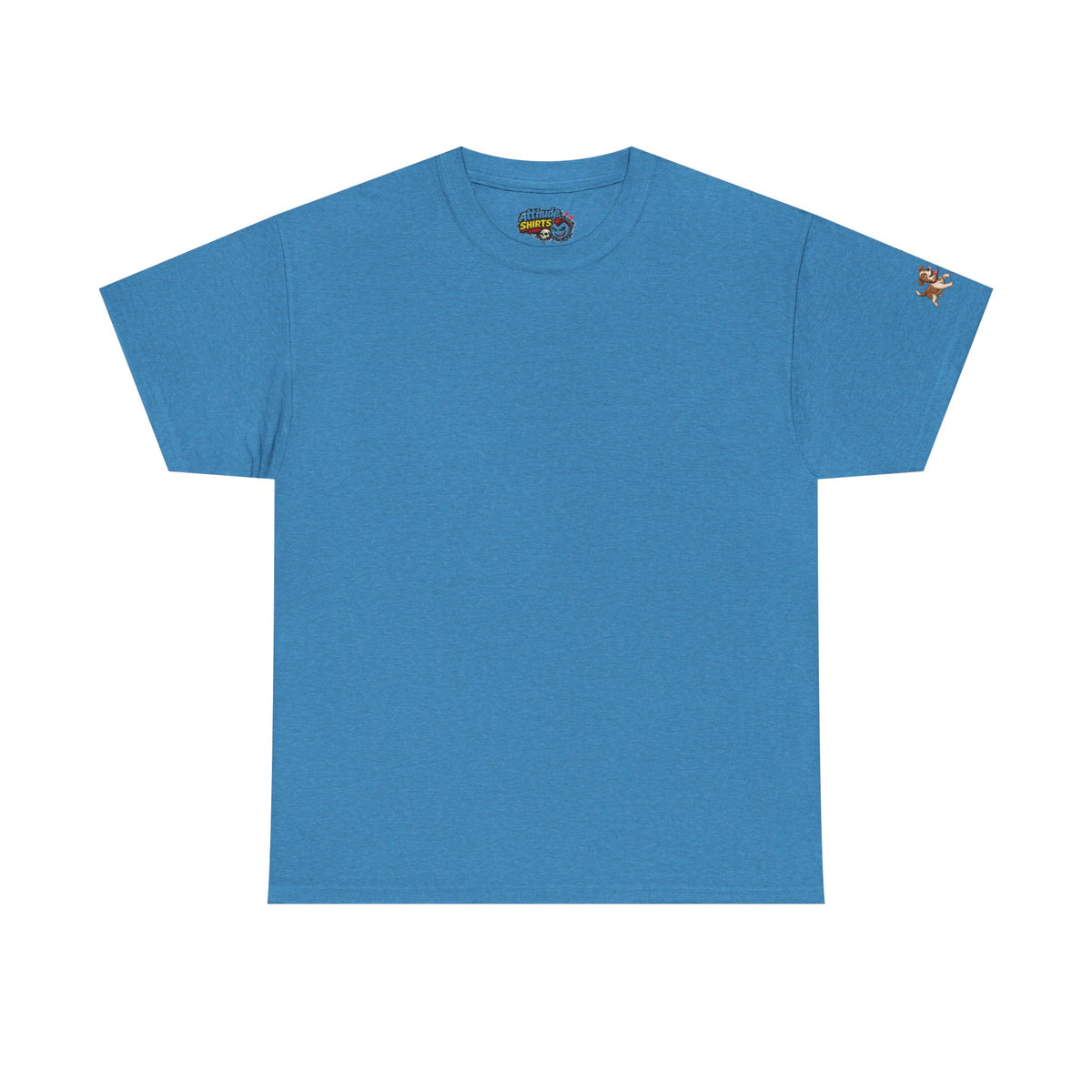 Color: Heather Sapphire | A Boy And His Dog Premium Graphic Tee