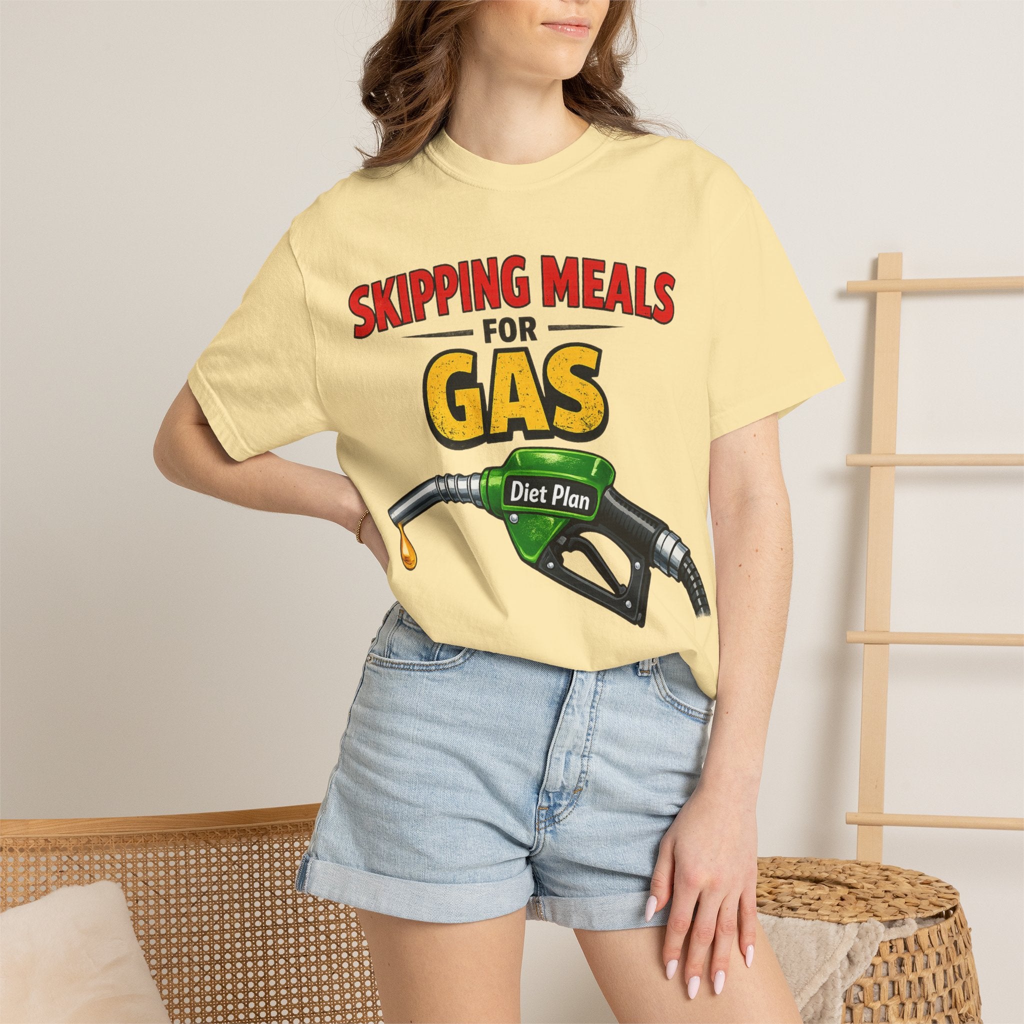 "The High-Octane Diet Plan" Unisex Garment-Dyed T-shirt