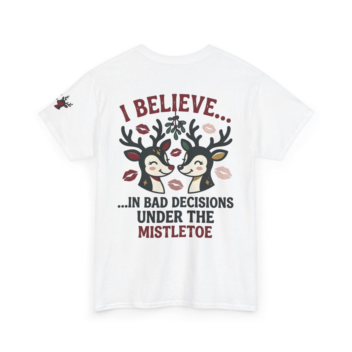 "Bad Decisions Under the Mistletoe" Premium Graphic Tee