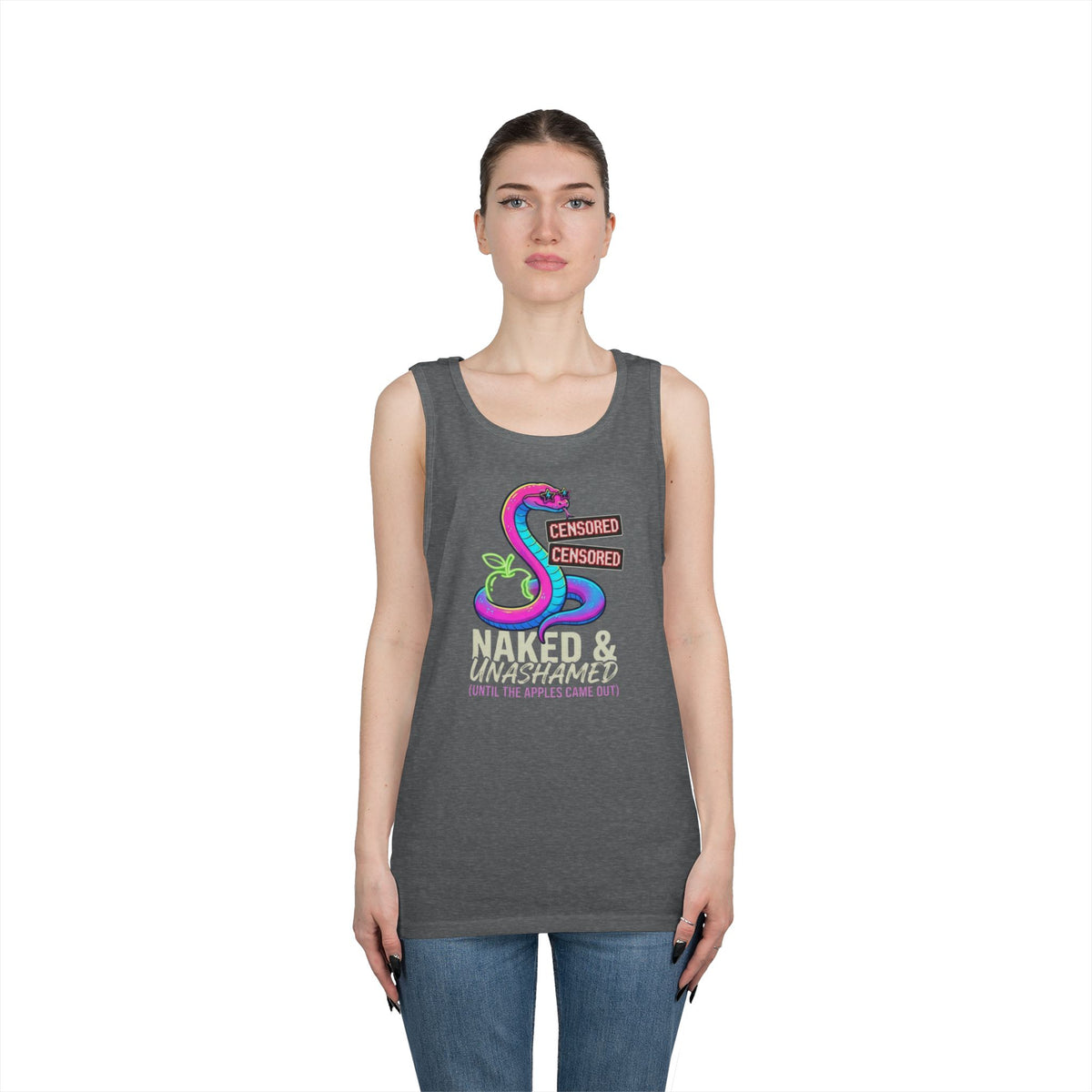 "Good Book Series Naked & Unashamed" Tank Top