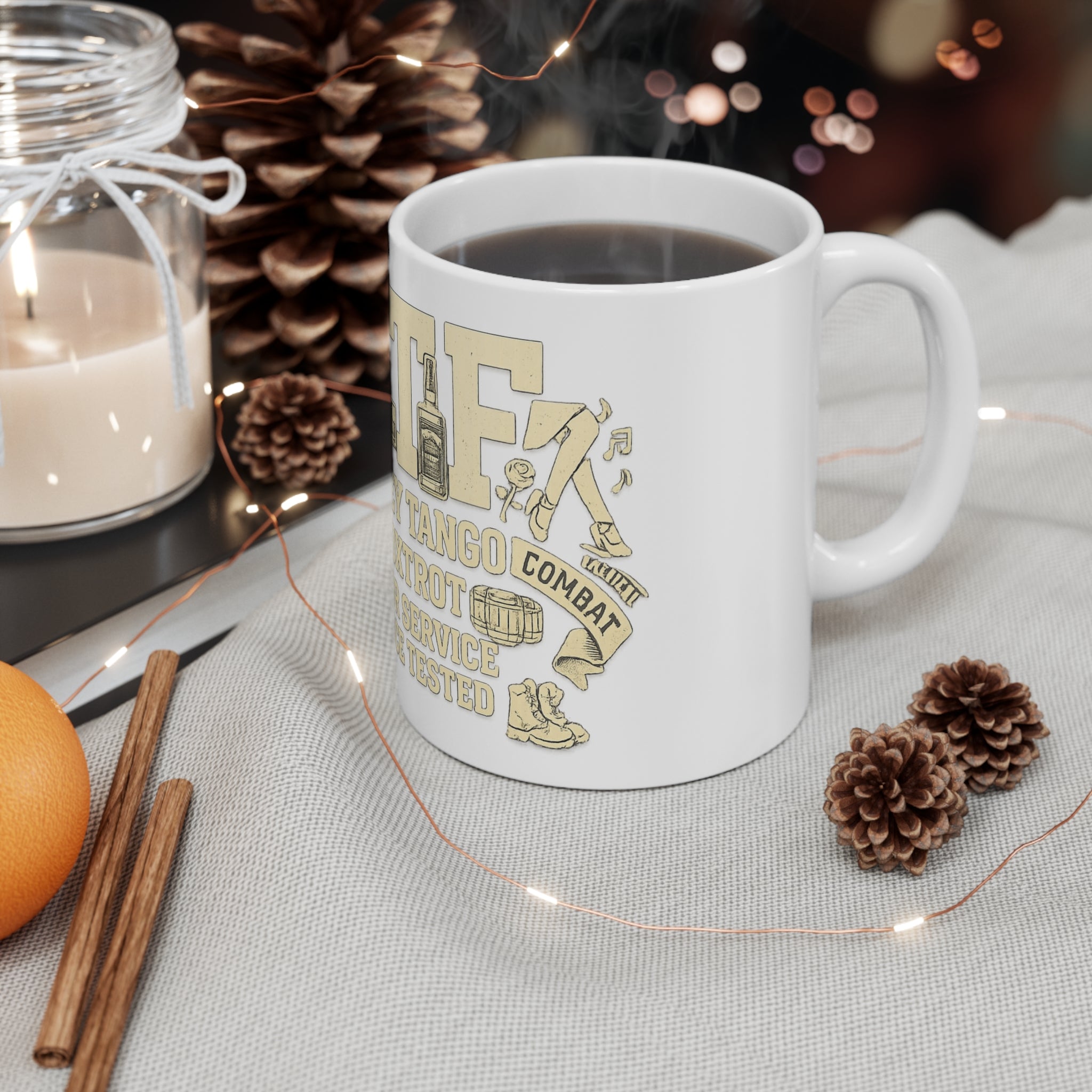 WTF Nature of Combat | 11oz Mug — AttitudeShirts