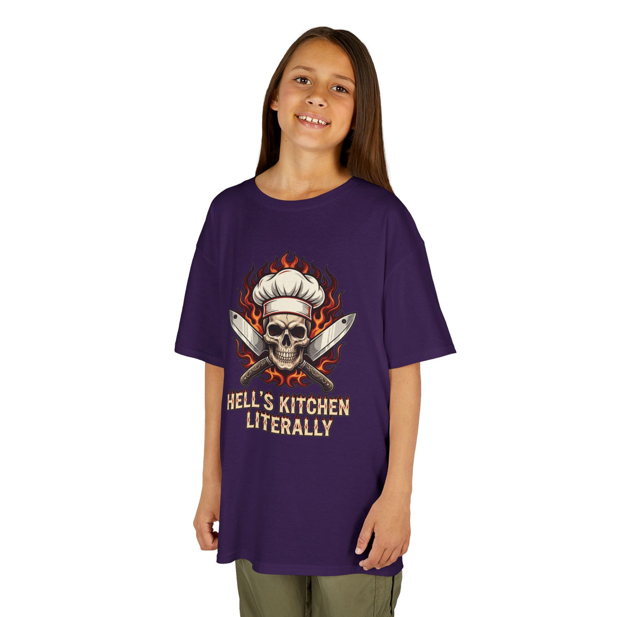 "Hell's Kitchen Literally" Kids Tee