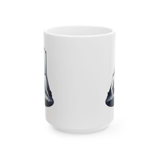 "The Fresno Nightcrawlers (California, USA)" White Ceramic Mug