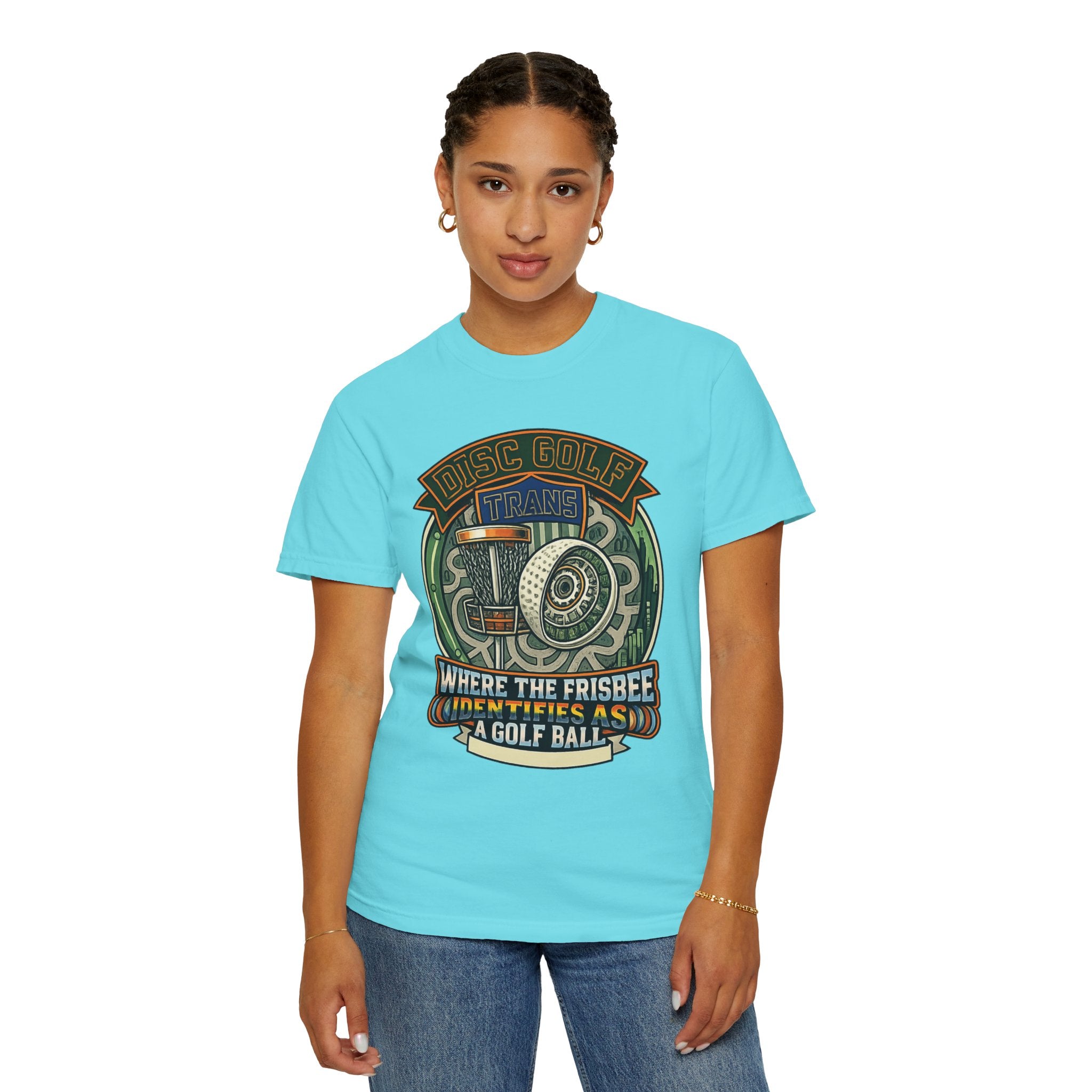 "Trans Golf" Unisex Garment-Dyed T-shirt