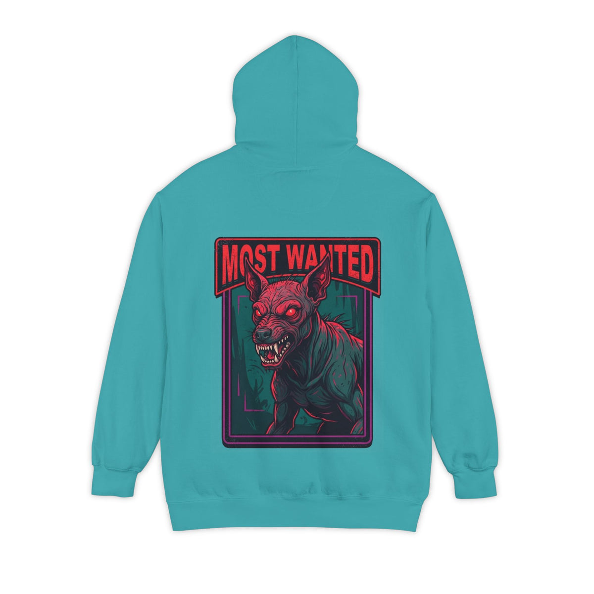 Color: Seafoam | Chupacabra (Puerto Rico-Latin America) Garment-Dyed Hoodie