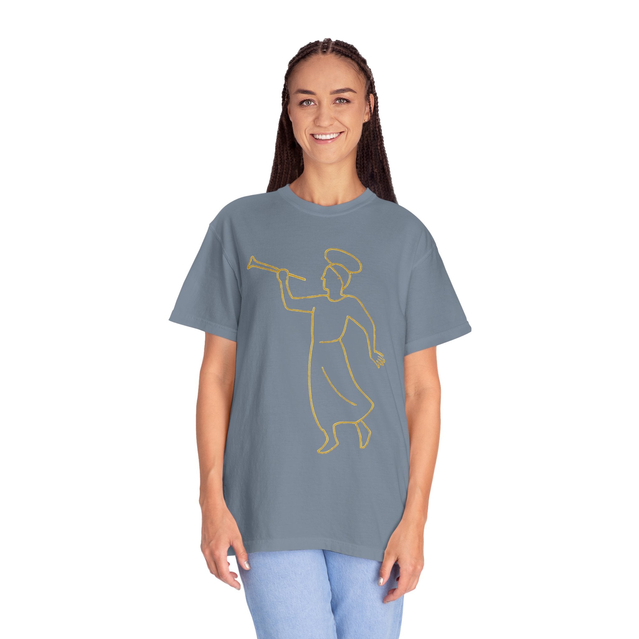 "Angel Moroni" Unisex Garment-Dyed T-shirt