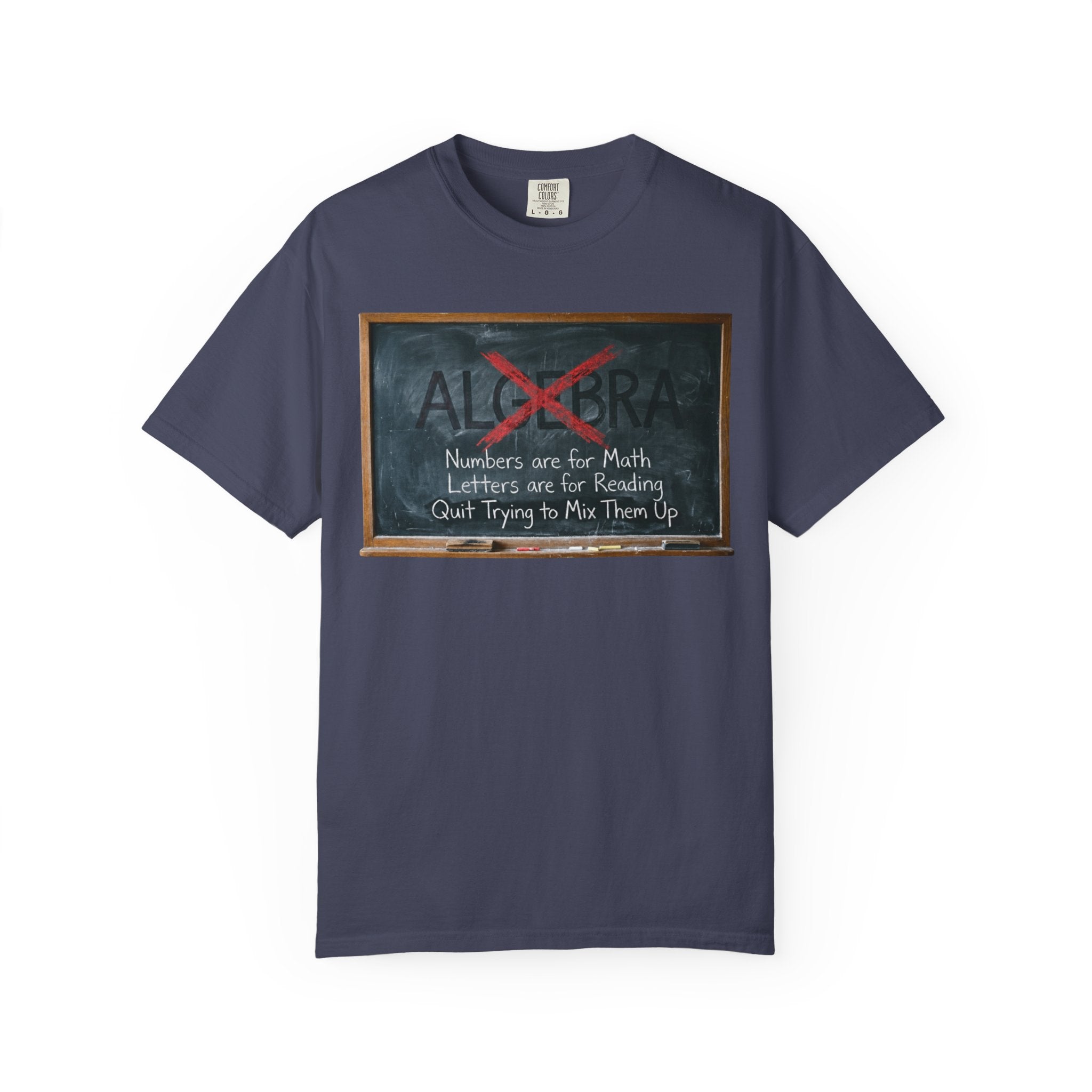 "Algebra" Unisex Garment-Dyed Tee