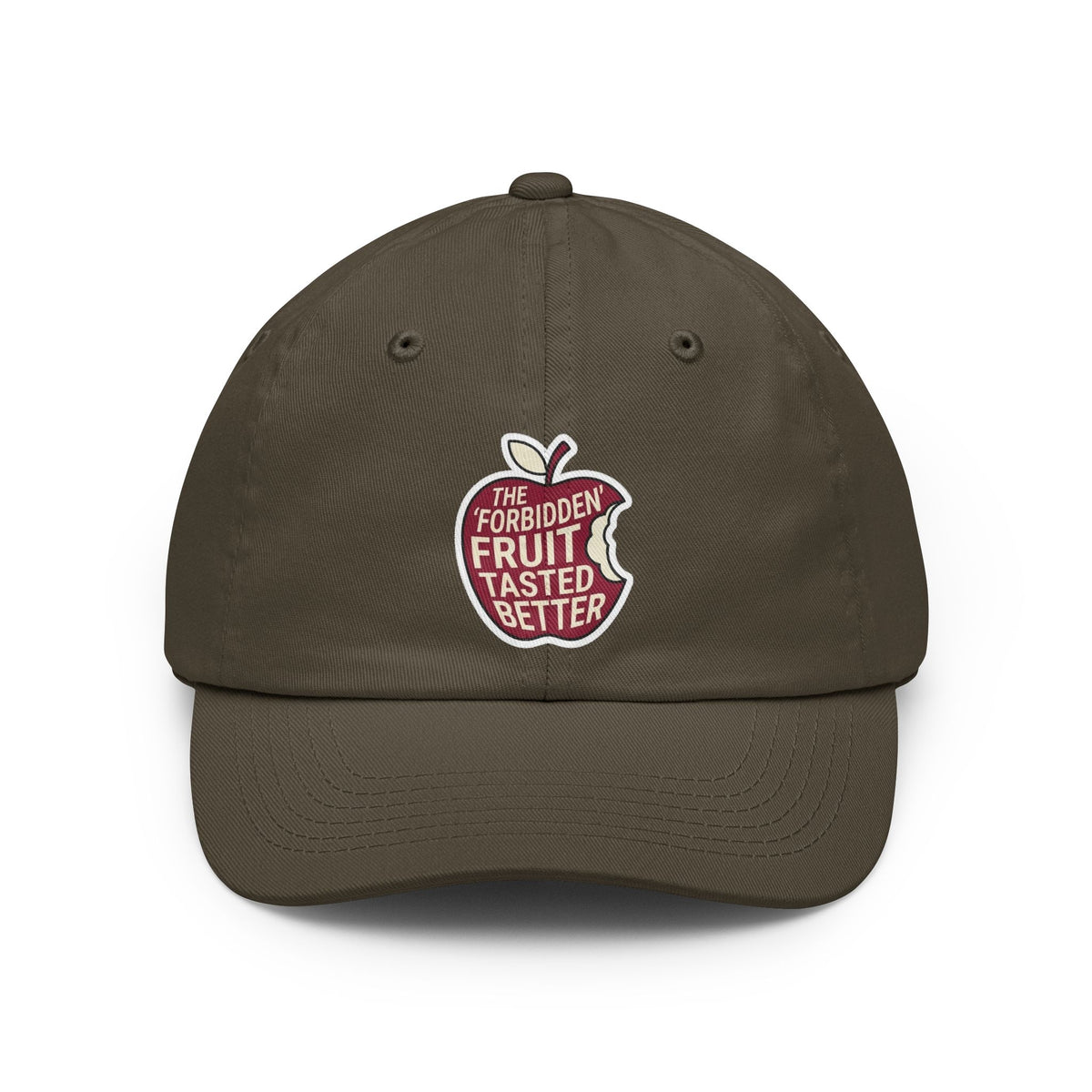 Color: Olive | Good Book Series Forbidden Fruit Tasted Better Dad Hat