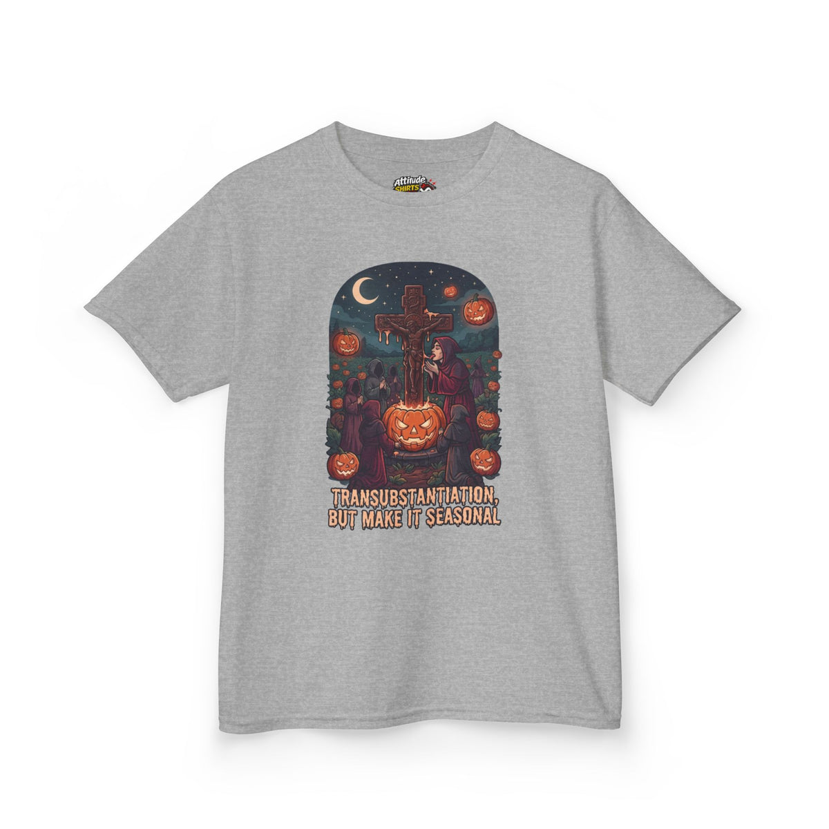 Color: Sport Grey | Seasonal Transubstantiation Kids Tee