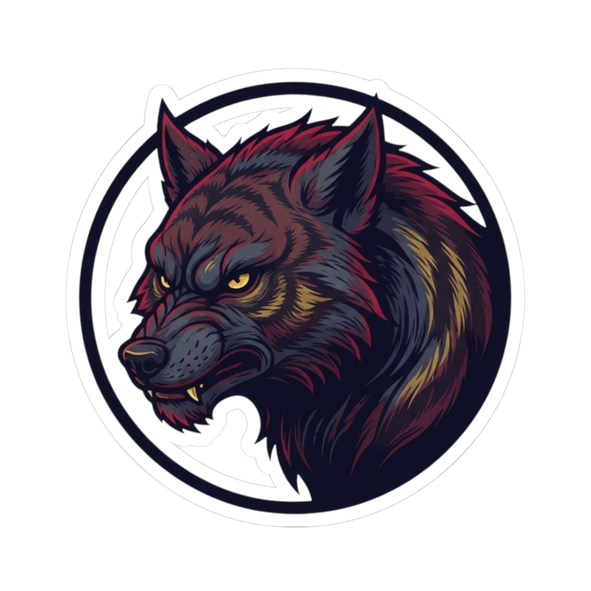 "The Beast of Gévaudan (France)" Sticker