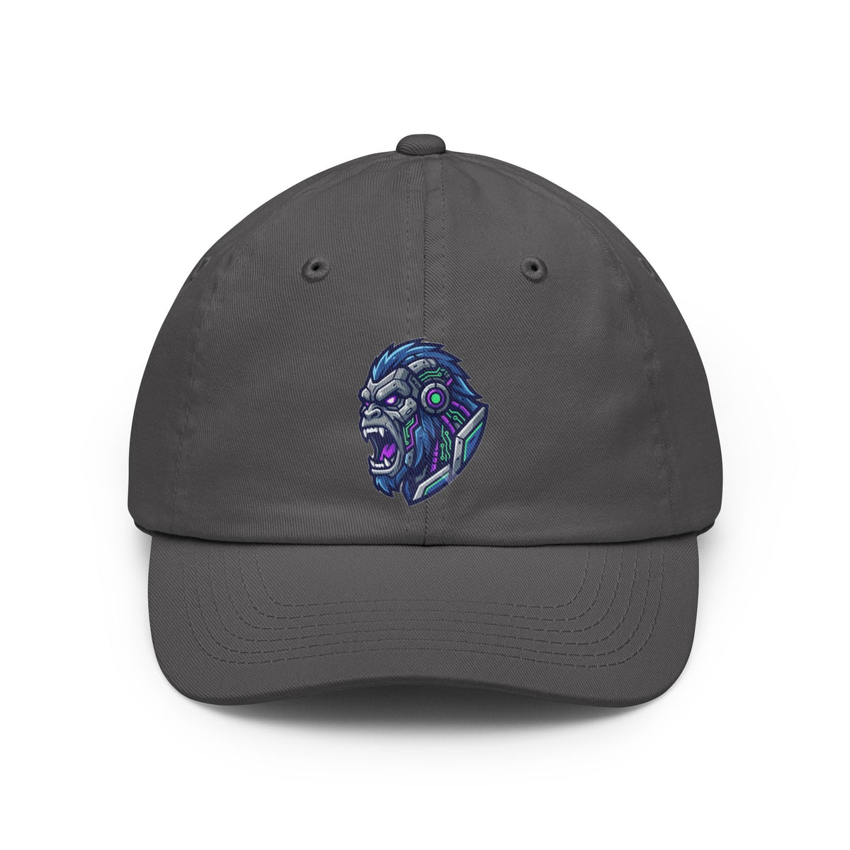 Color: Charcoal | Cyber Gorilla Dad Hat