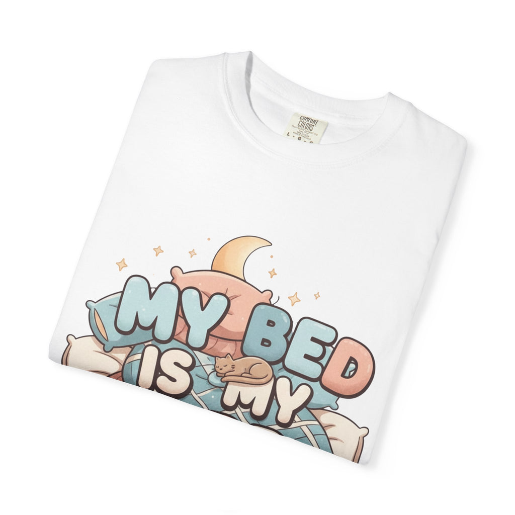 Bed > People: A Love Story | Garment-Dyed Tee — AttitudeShirts