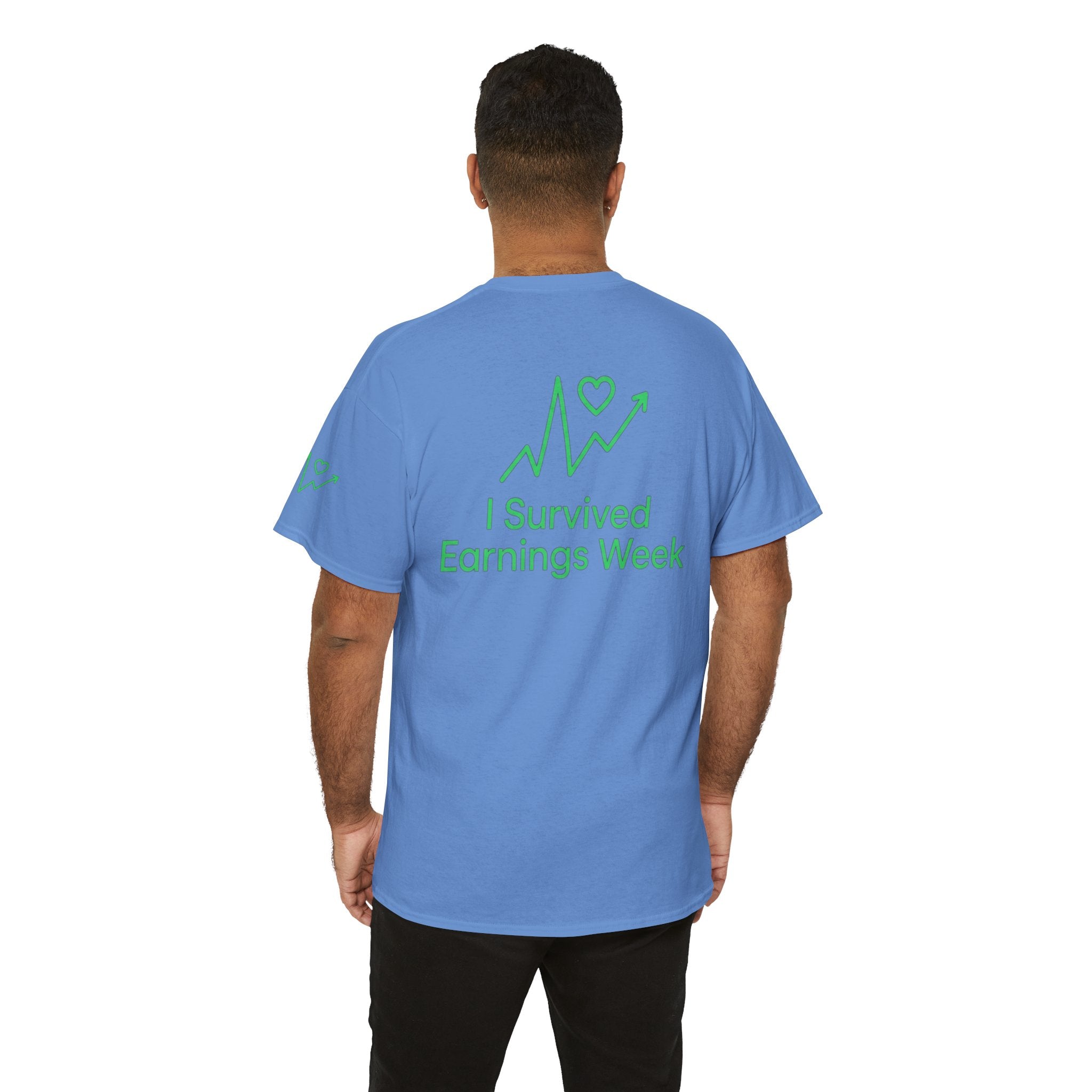"I Survived Earnings Week" Premium Graphic Tee