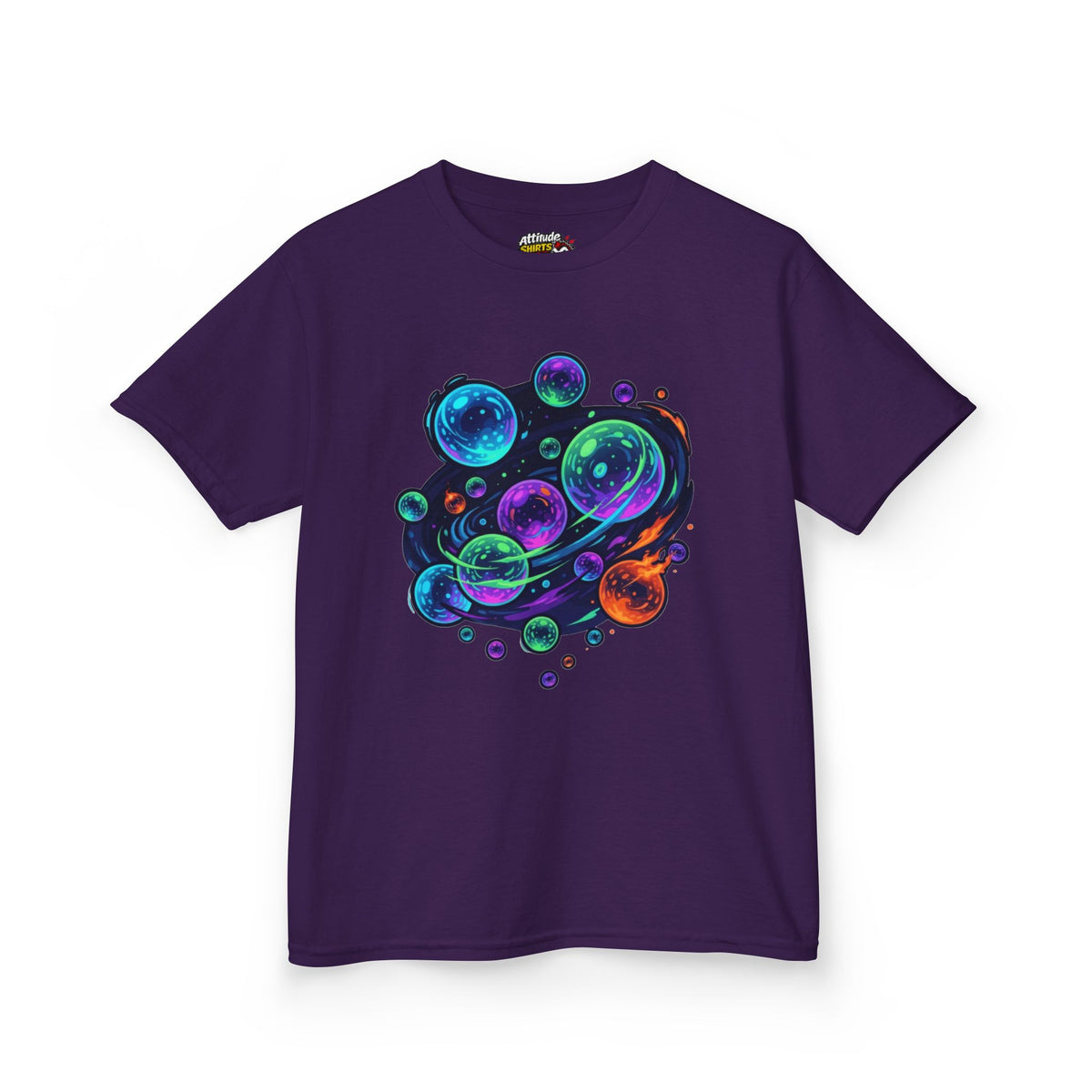 Color: Purple | MinMin Lights (Australian Folklore) Kids Tee