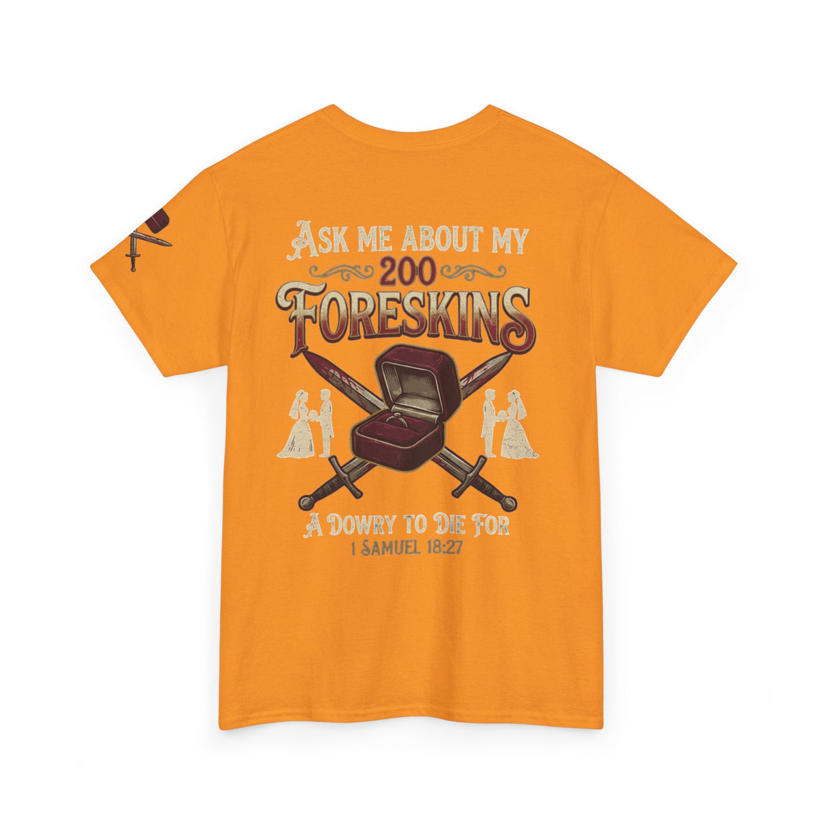 "Good Book Series 200 Foreskins" Premium Graphic Tee