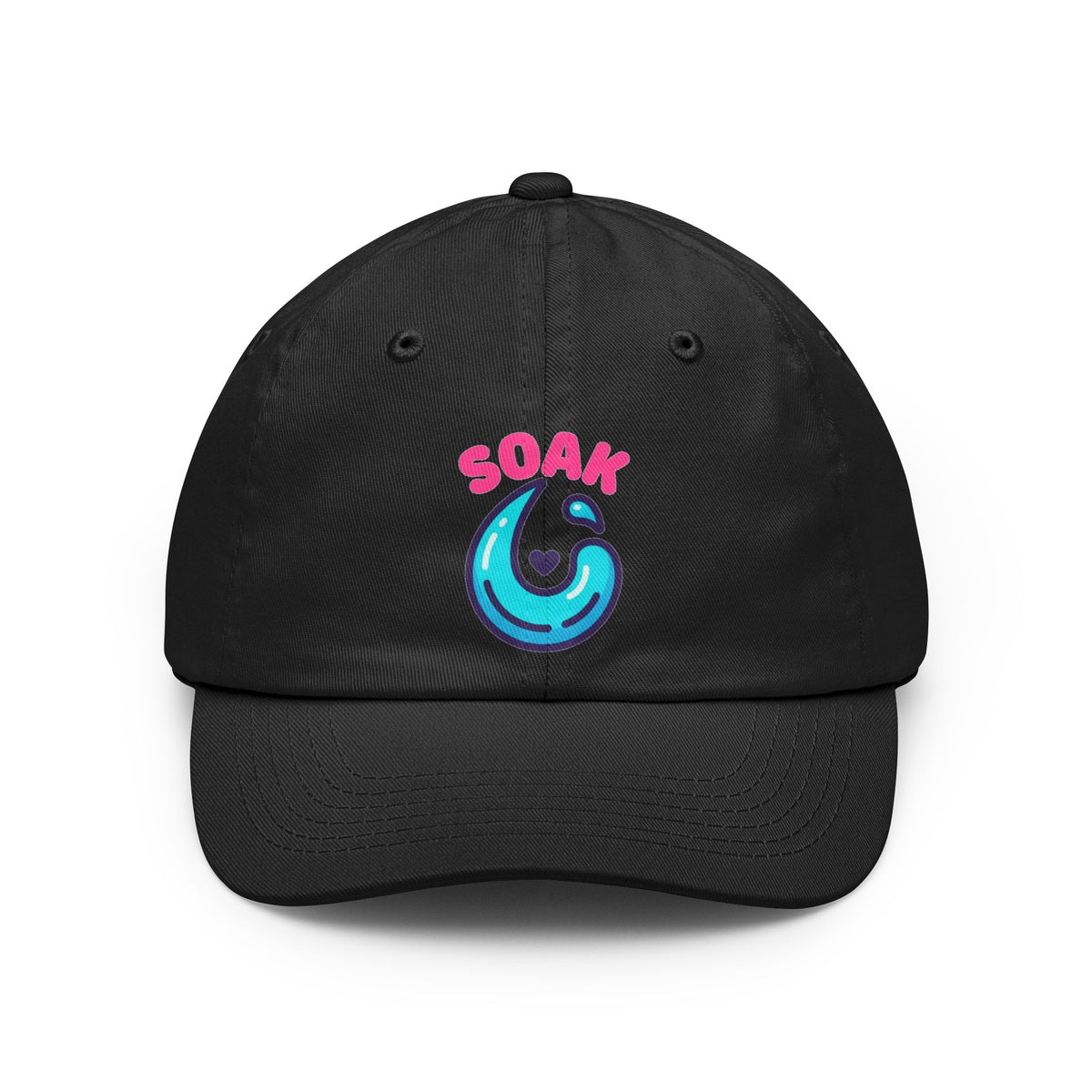 Color: Black | Soaking Makes Me Wet Dad Hat — Graphic