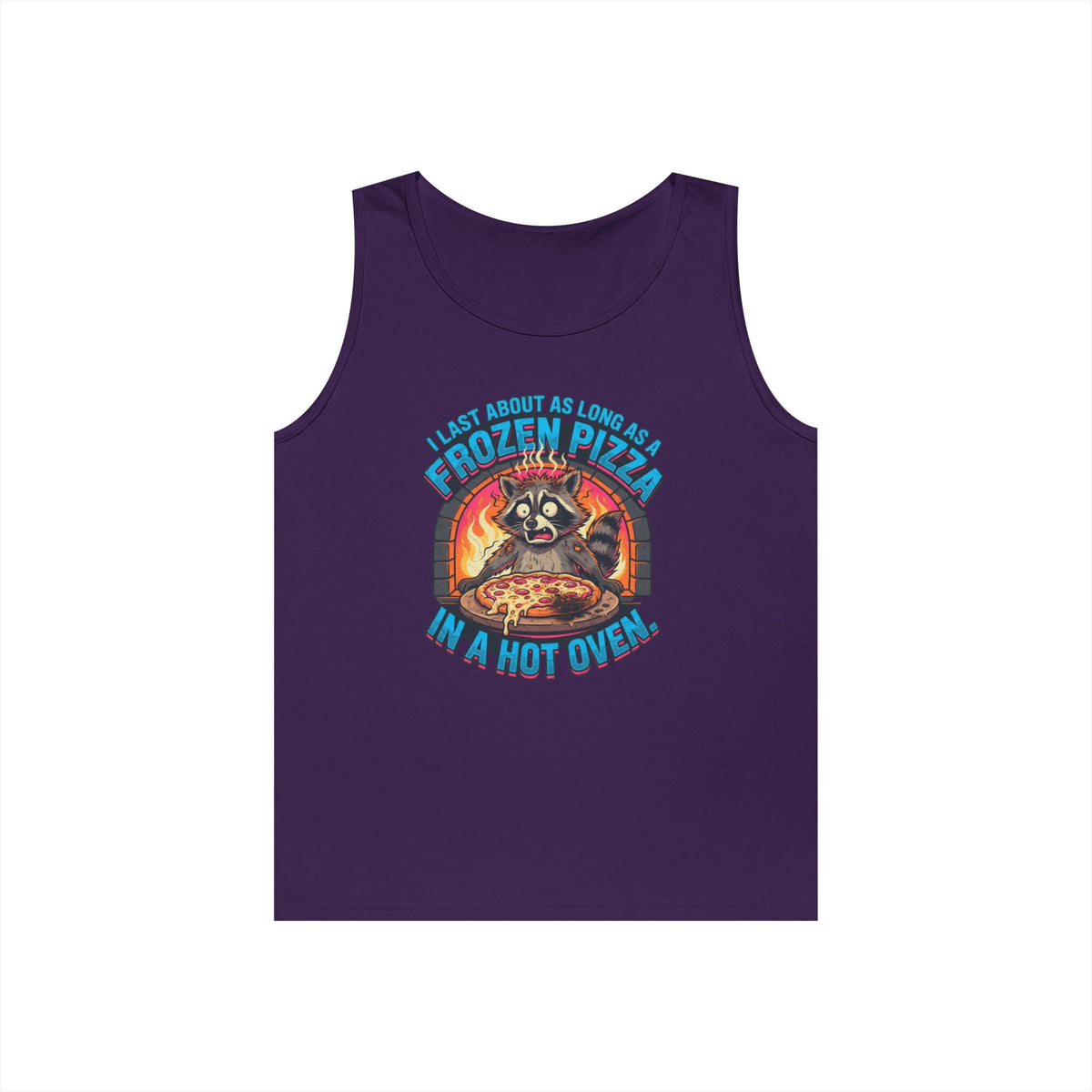 Color: Purple | Frozen Pizza in a Hot Oven Tank Top