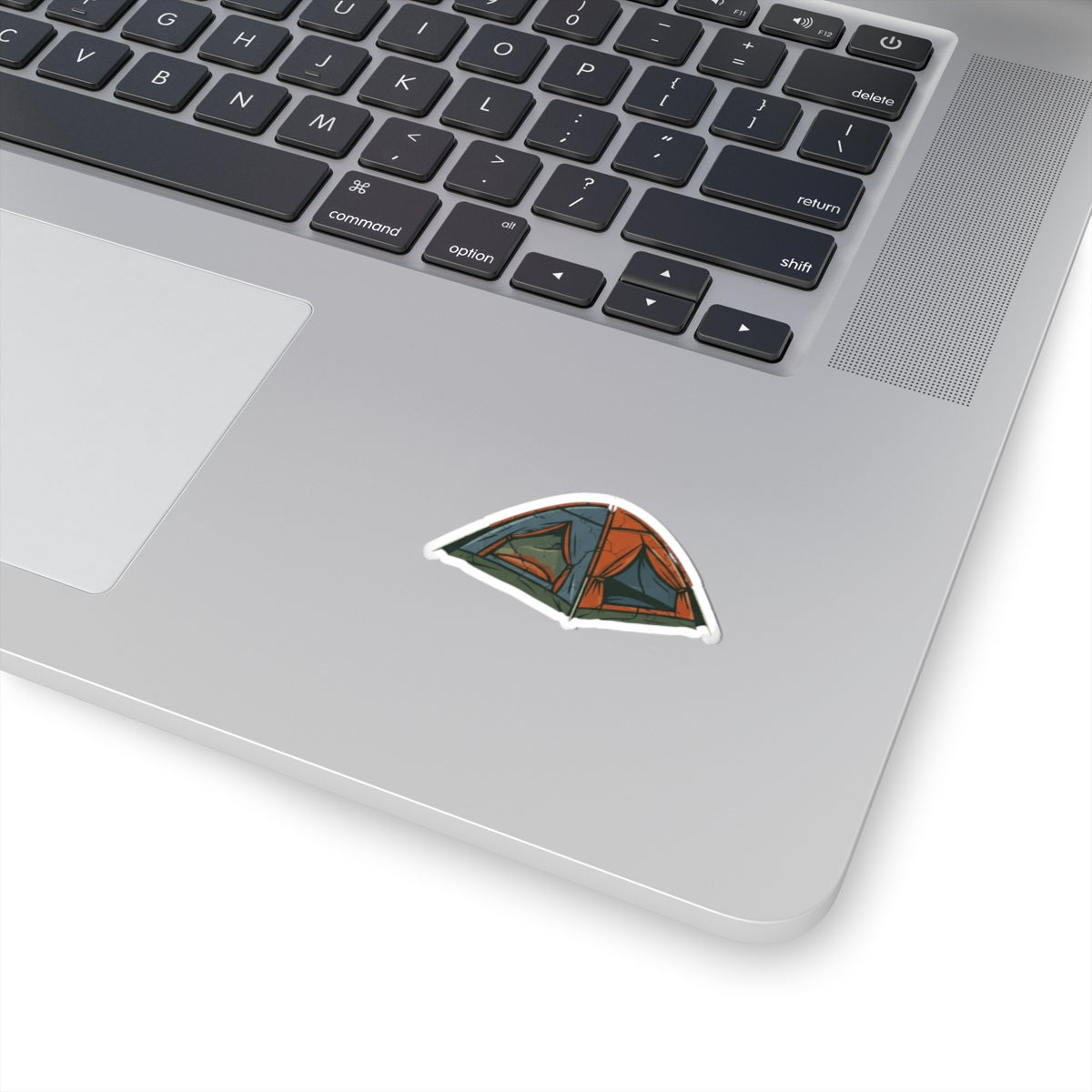 "Pitching A Tent Is My Only Cardio" Sticker