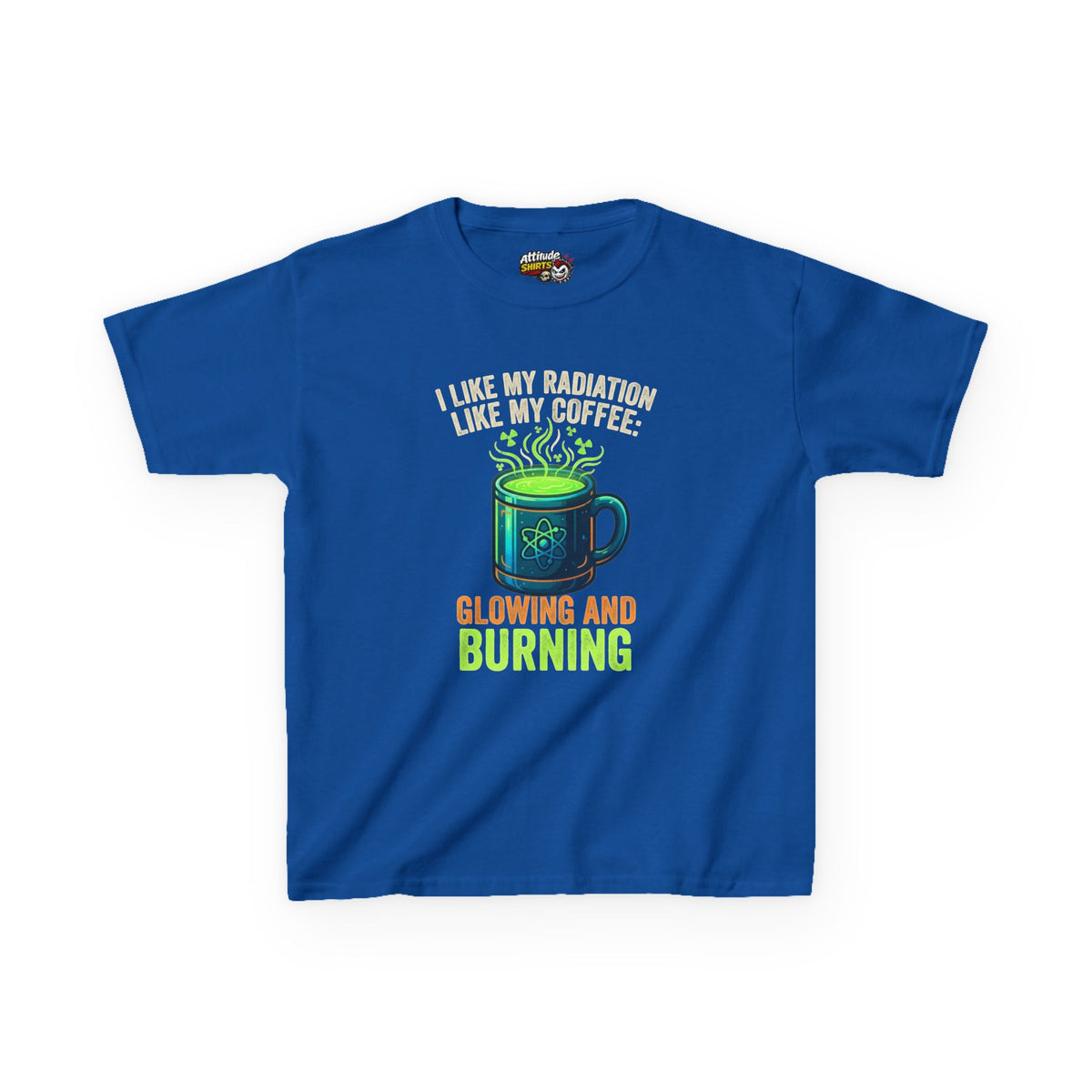 I Like My Radiation Like My Coffee Kids Tee