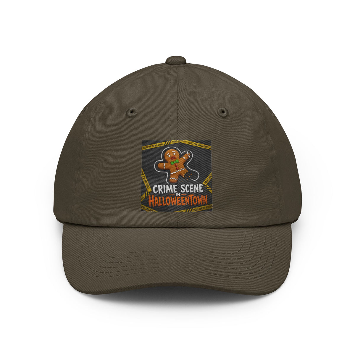Color: Olive | Crime Scene in Halloweentown Dad Hat